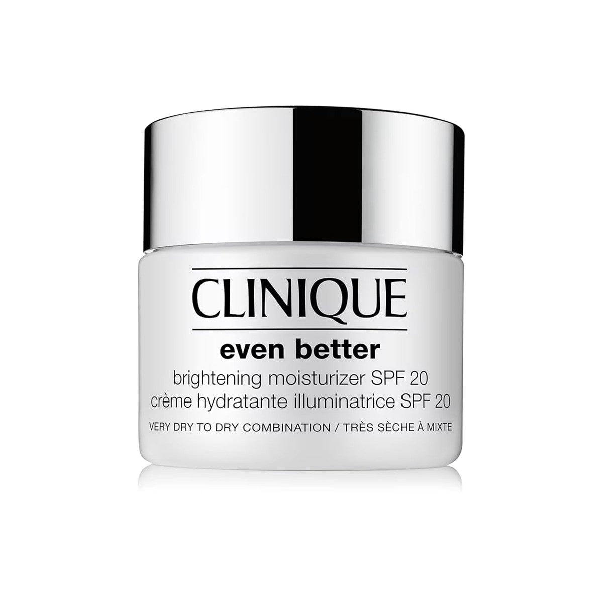 Clinique Even Better™ Brightening Moisturizer SPF 20 | Feuchtigkeitspflege für sehr trockene bis trockene Mischhaut, spendet Feuchtigkeit und mindert Pigmentflecken, 50 ml
