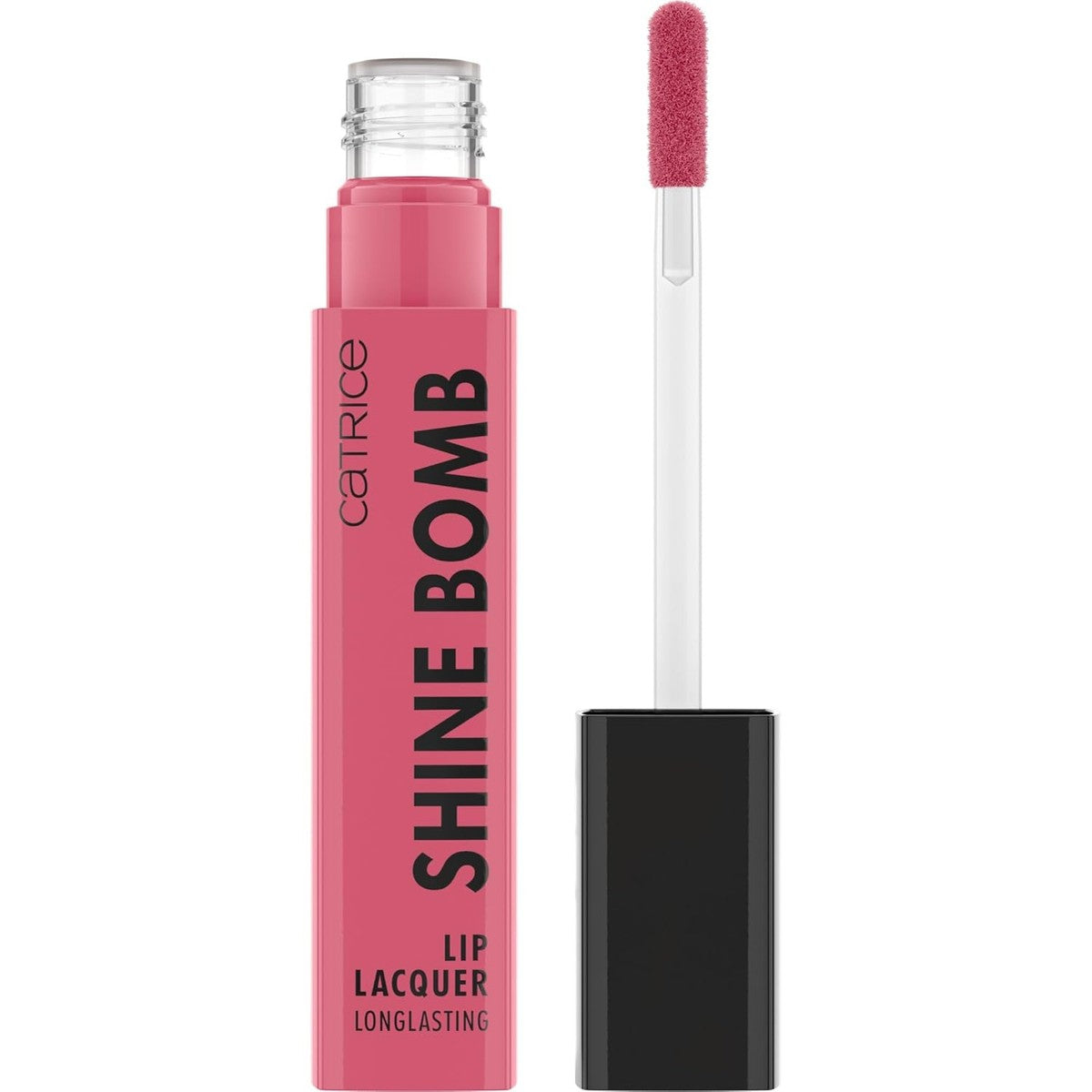 Catrice Shine Bomb Lip Lacquer, lippenstift, nr. 080, roze, langdurig, direct resultaat, glanzend, kleurintensief, veganistisch, olievrij, zonder parabenen, zonder microplastic deeltjes, per stuk | Lippenstift, langdurig, direct resultaat – Catrice Cosmetics