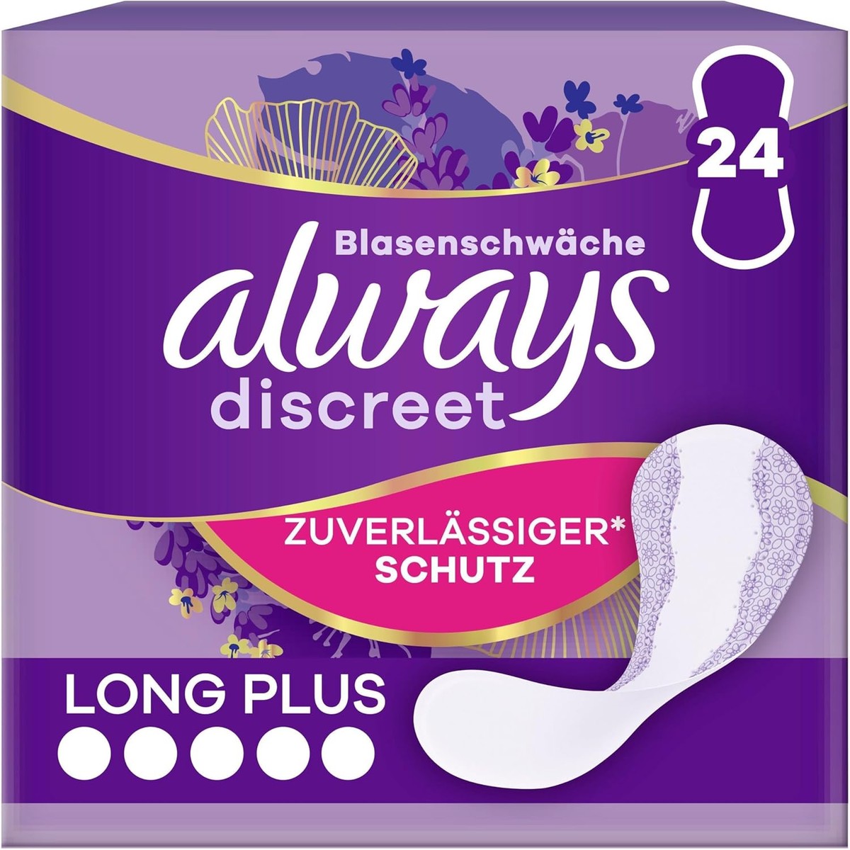 Always Discreet Long Plus inlegkruisjes 24 stuks – Always