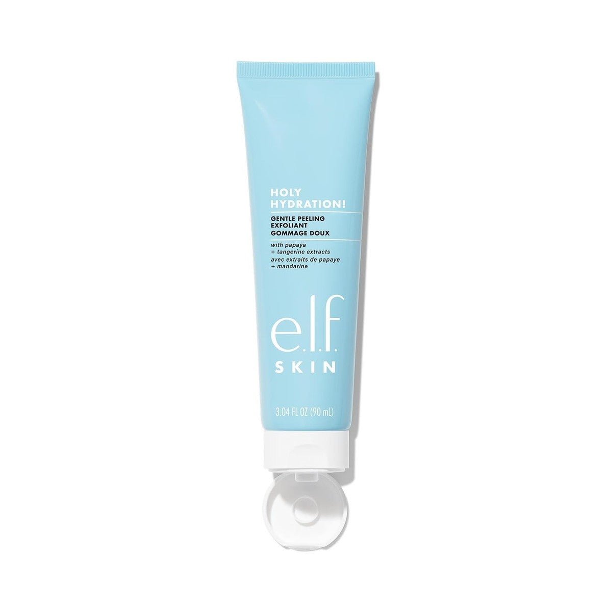 e.l.f. Skin Holy Hydration! Gentle Peeling Exfoliant, voor een stralende en jeugdige uitstraling, maakt lichter en compenseert huidtinten, verwijdert dode huid – e.l.f.