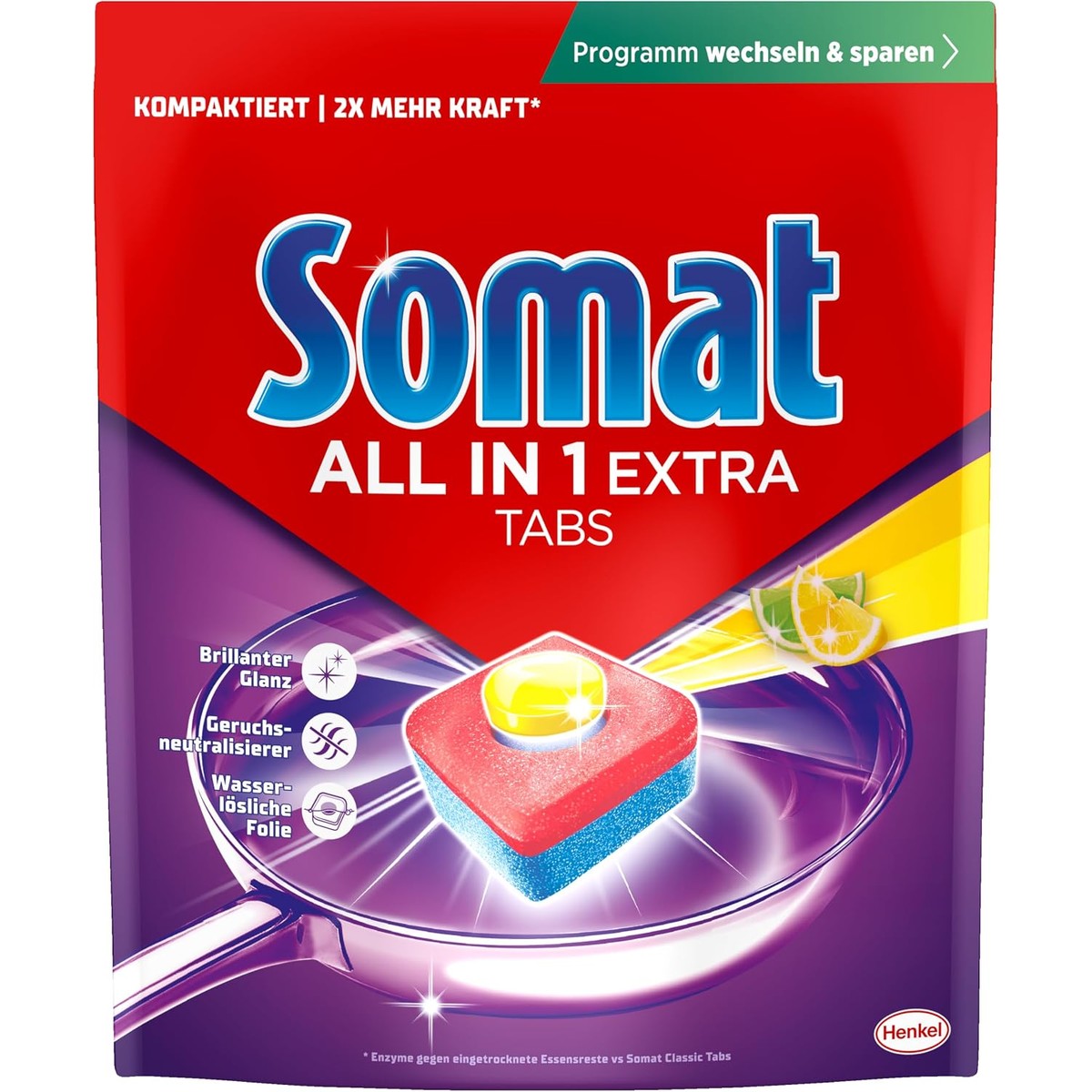 Somat All in 1 Extra Citroen vaatwastabletten 92 tabs