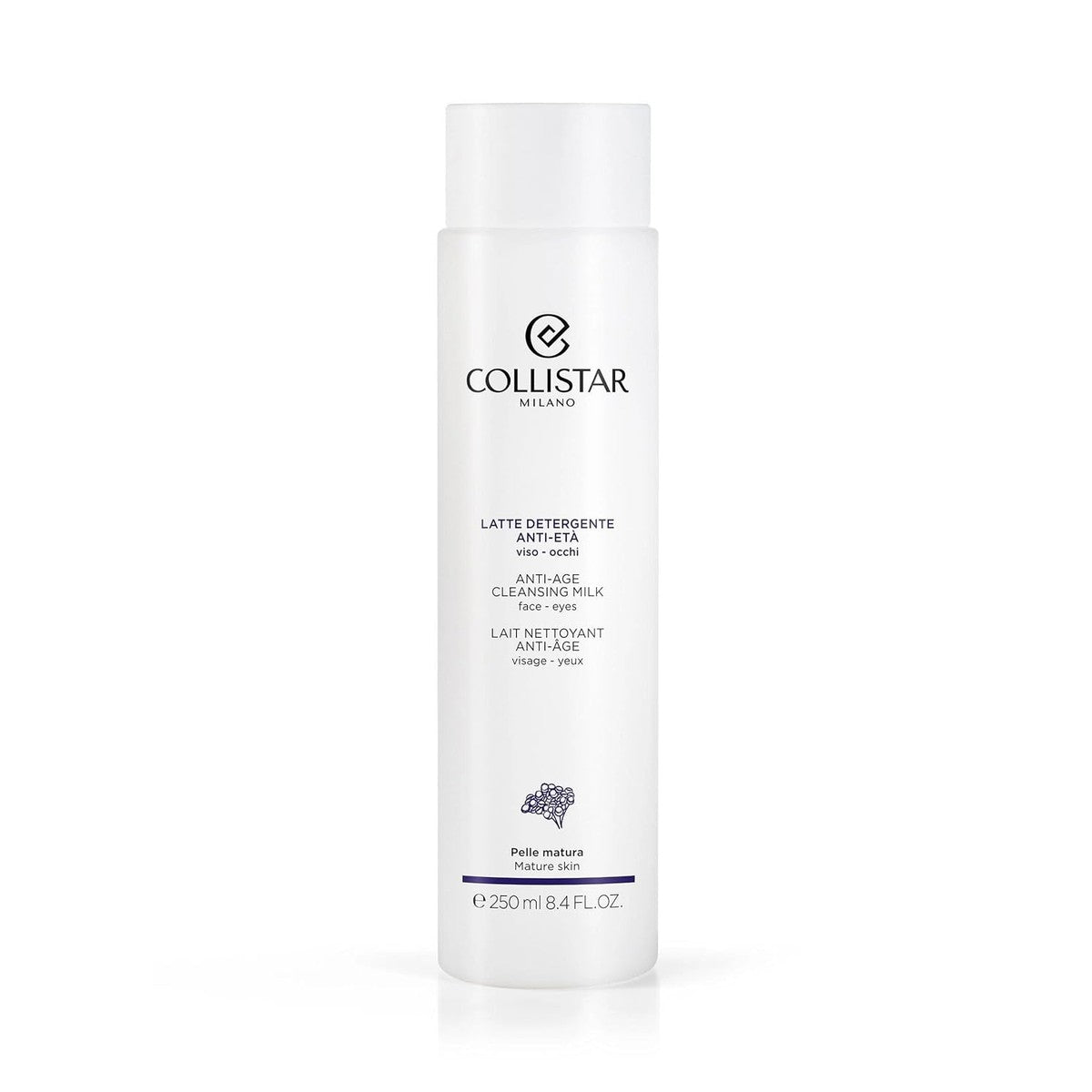 Collistar Anti-Aging Reinigingsmelk voor Gezicht en Ogen 250 ml
