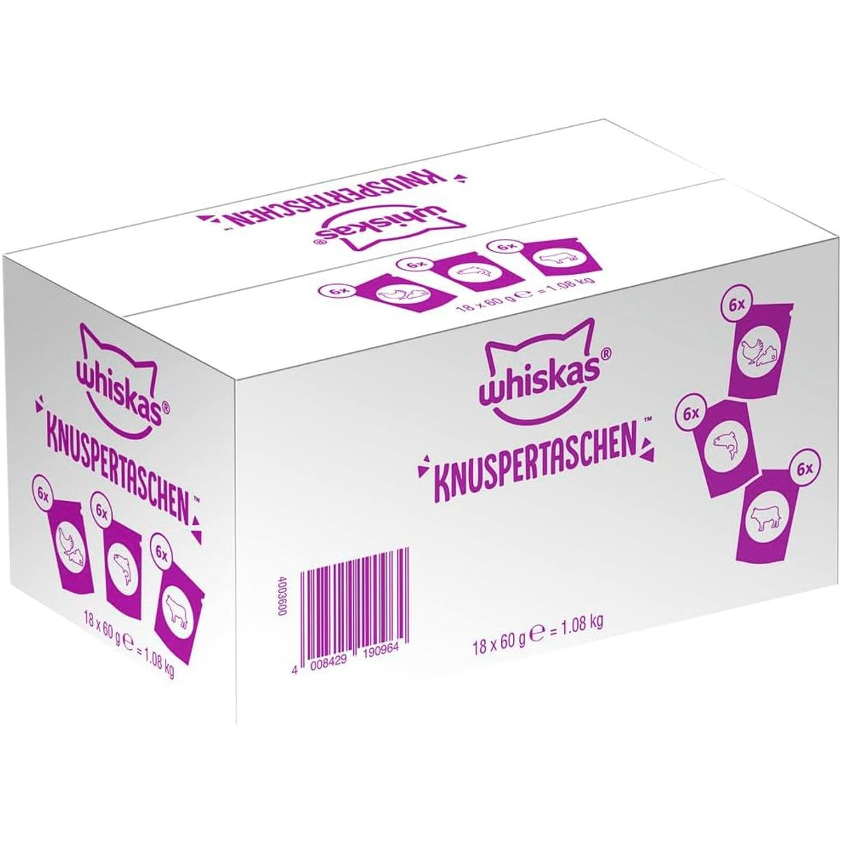 Whiskas kattensnack mix 18 stuks