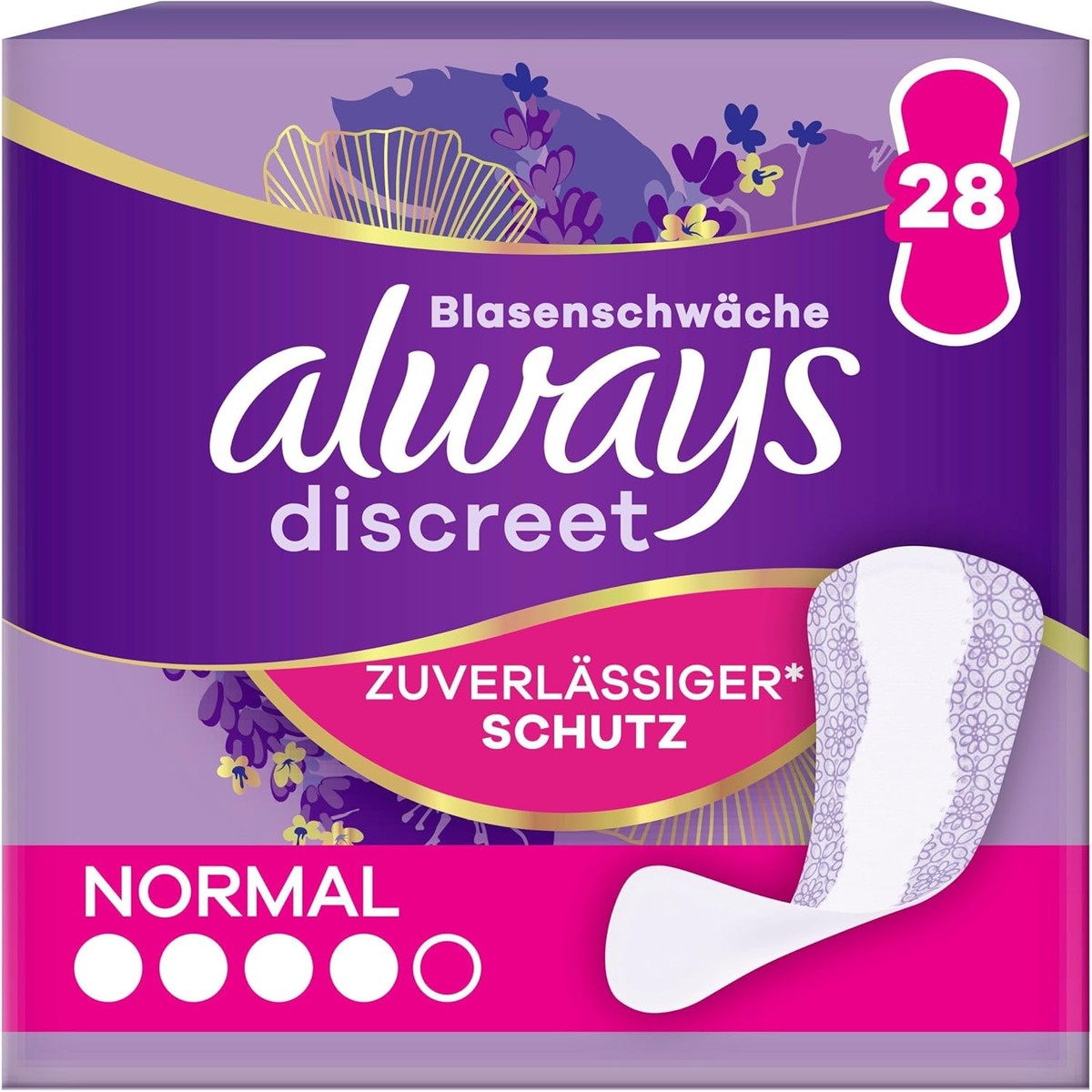 Always Discreet inlegkruisjes normaal 28 stuks – Always