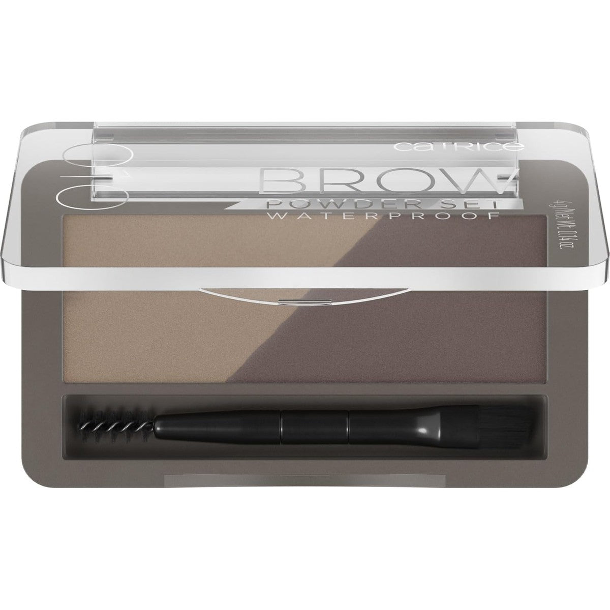 Catrice Brow Powder Set Waterproof, wenkbrauwen, nr. 010 Ash Blond, meerkleurig, 2 bruintinten, langhoudend, direct resultaat, mat, veganistisch, waterbestendig, microplastic deeltjes vrij (4 g) – Catrice Cosmetics