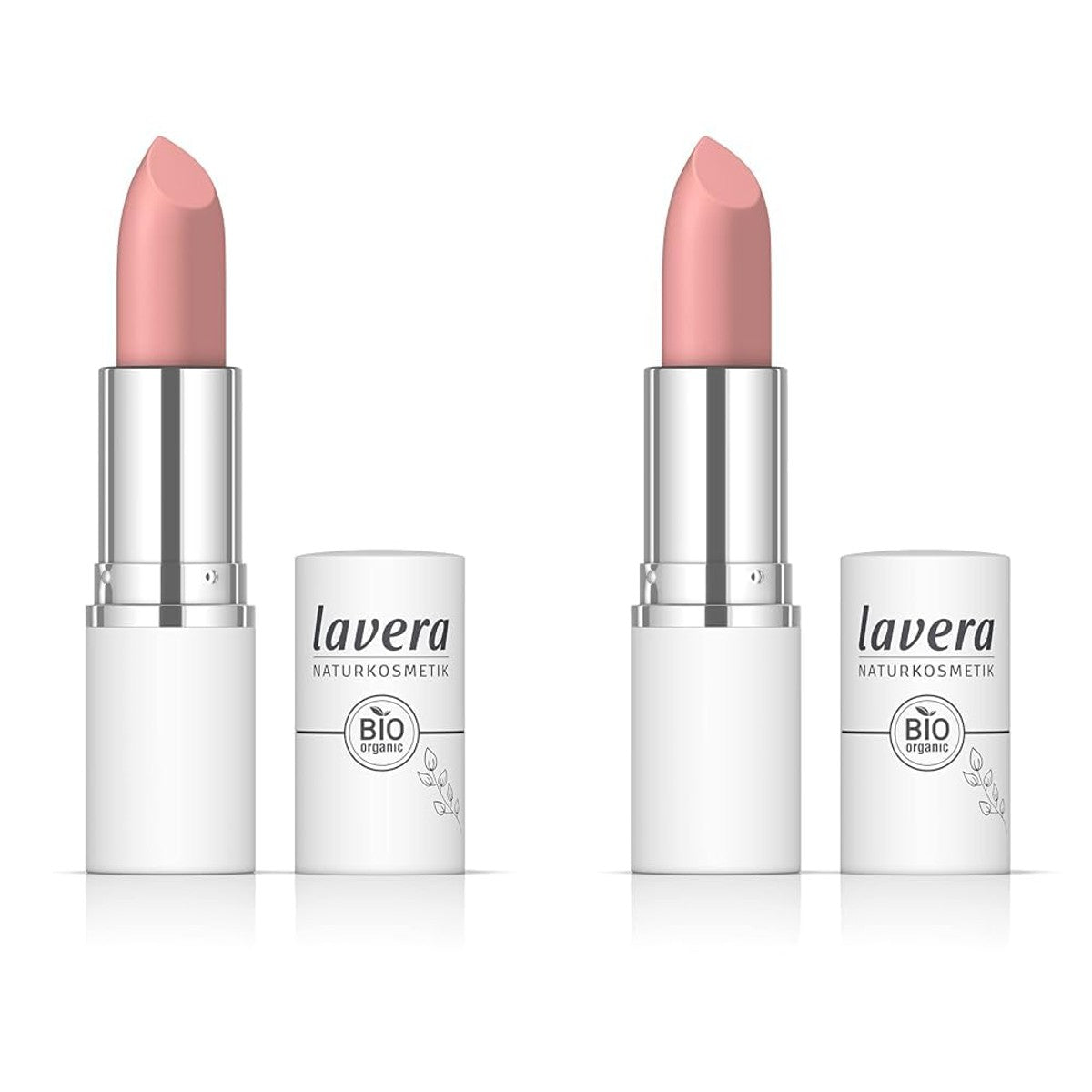 lavera Comfort Matt lippenstift Primrose 06 1 x 18,2 g (2 stuks) – lavera