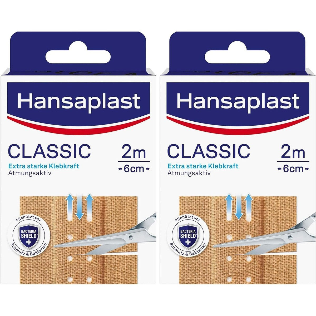 Elastoplast Classic pleister 2 m x 6 cm verpakking van 2 – Elastoplast