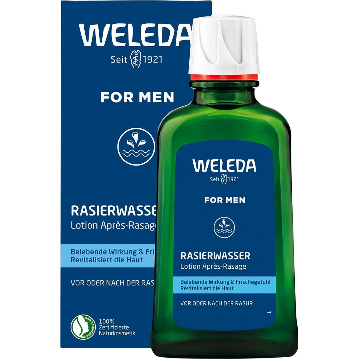Weleda for Men Scheerwater Pre- en Aftershave 100 ml