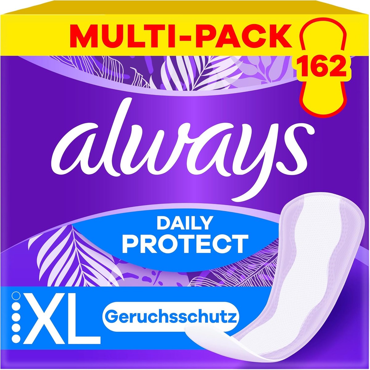 Always Daily Protect Extra Long 162 Inlegkruisjes – Always
