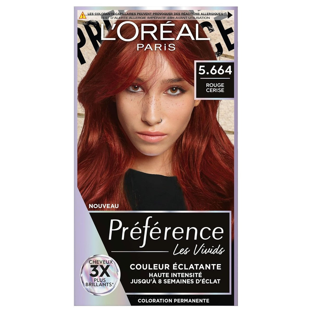 L'Oréal Paris Préférence Les Vivids 5.664 kersenrood – L'Oreal Paris
