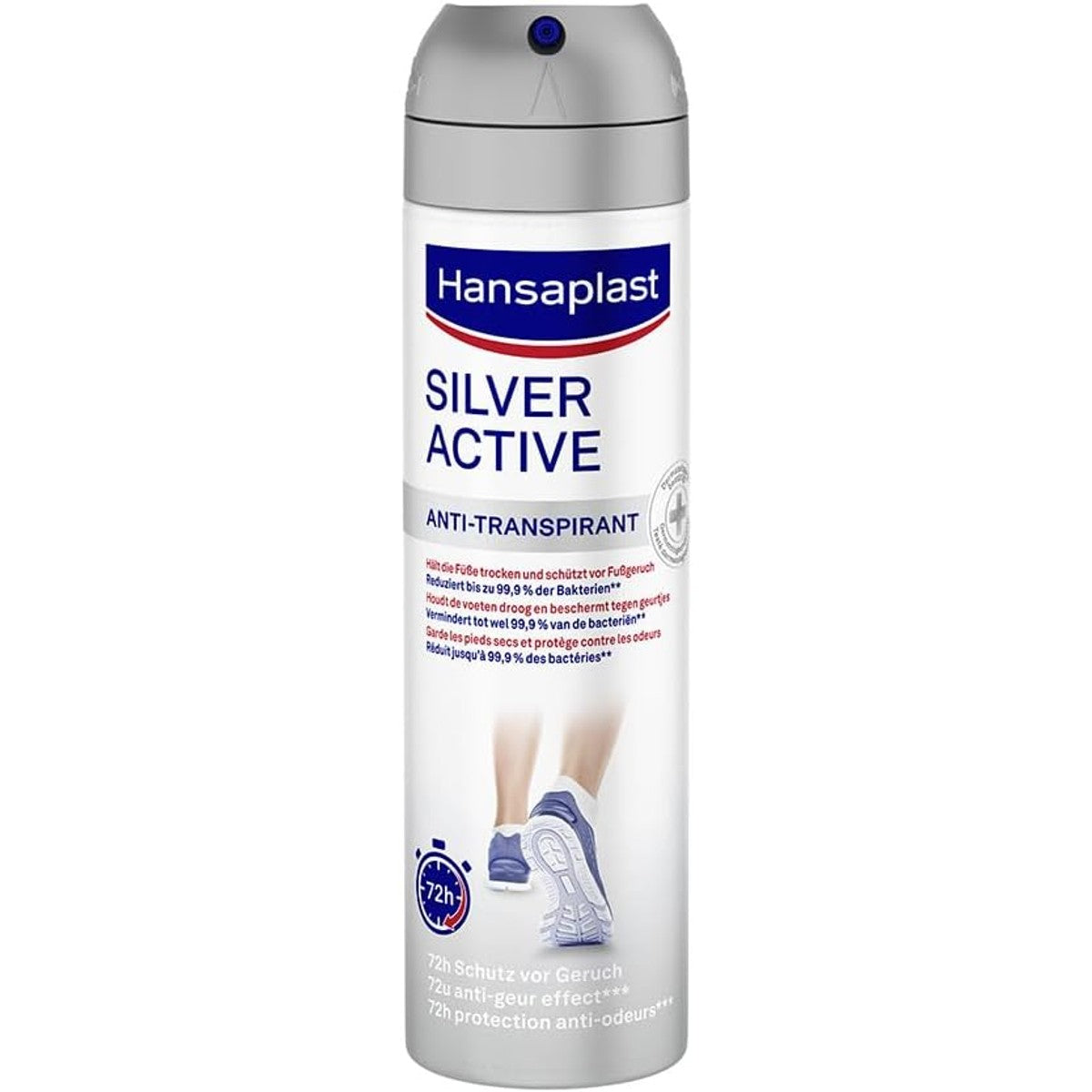 Hansaplast Silver Active Voetspray 150 ml – Elastoplast