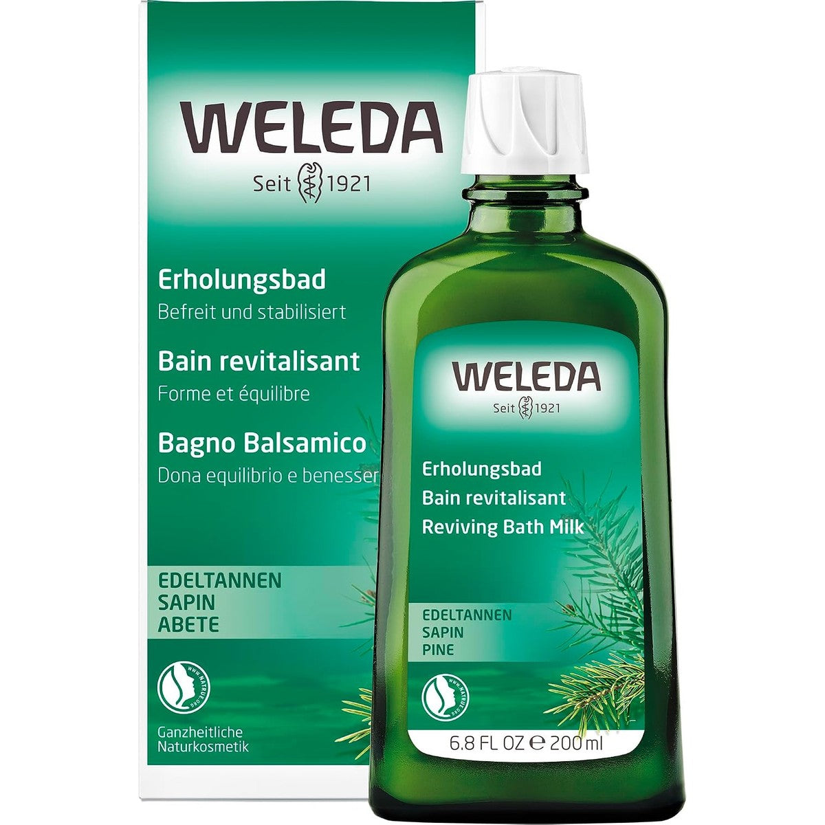 Weleda Bio Sparrenbad Ontspanning en Kracht 200 ml