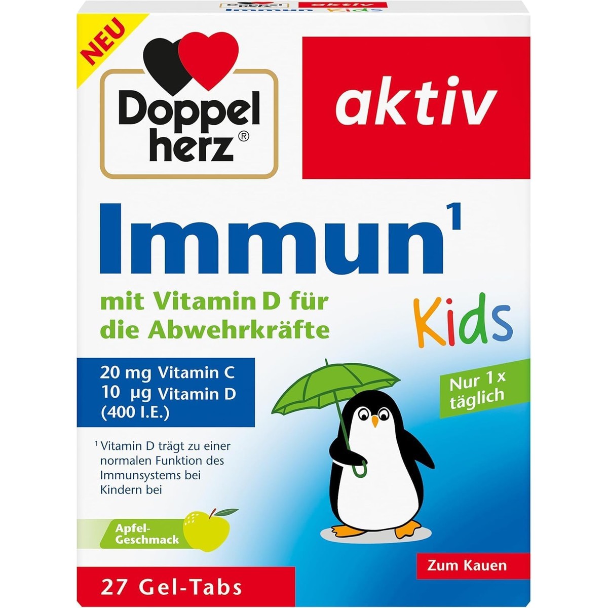 Doppelherz Immun Kids - met appelsmaak – Doppelherz