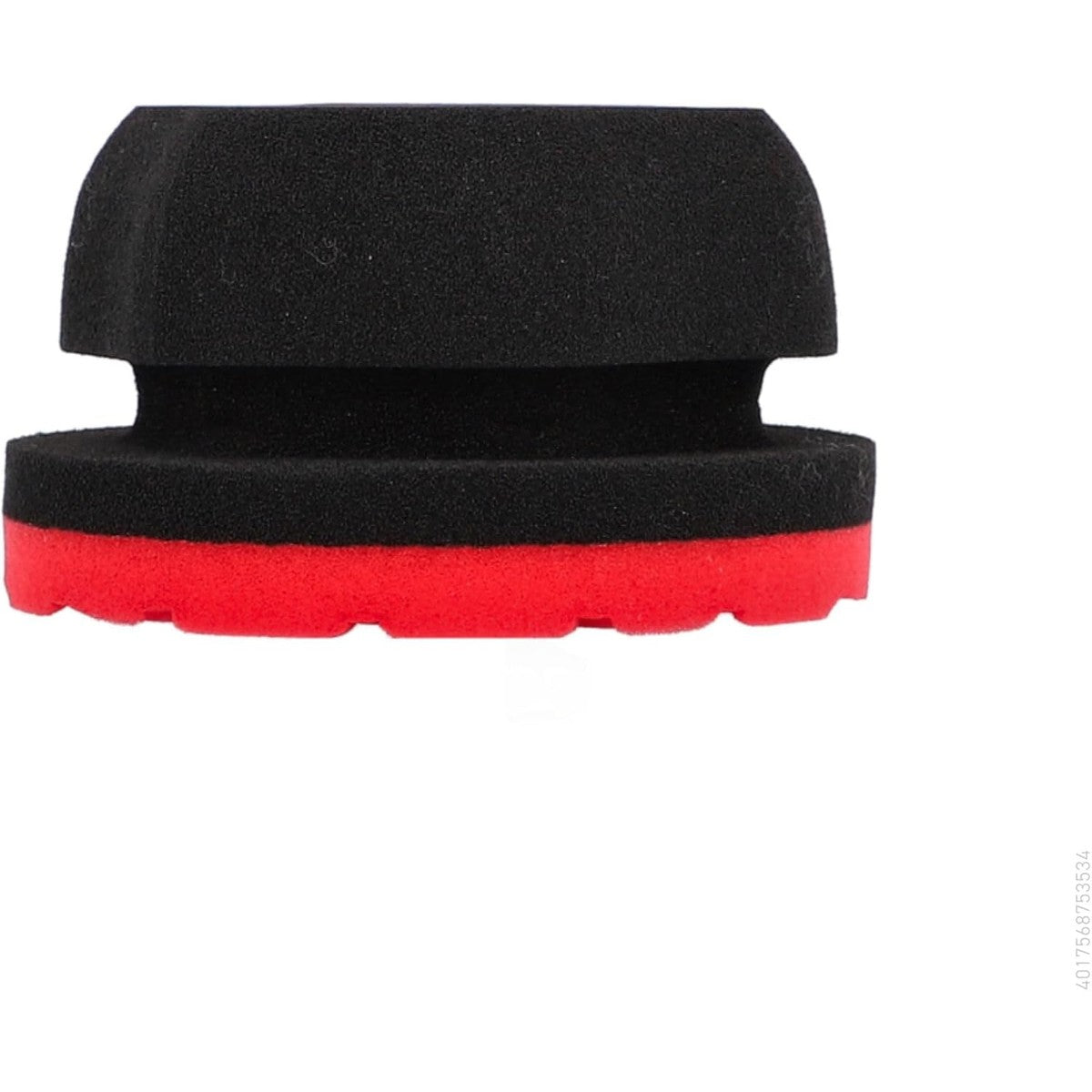 NIGRIN Handpolijstspons rood/zwart 1 stuk