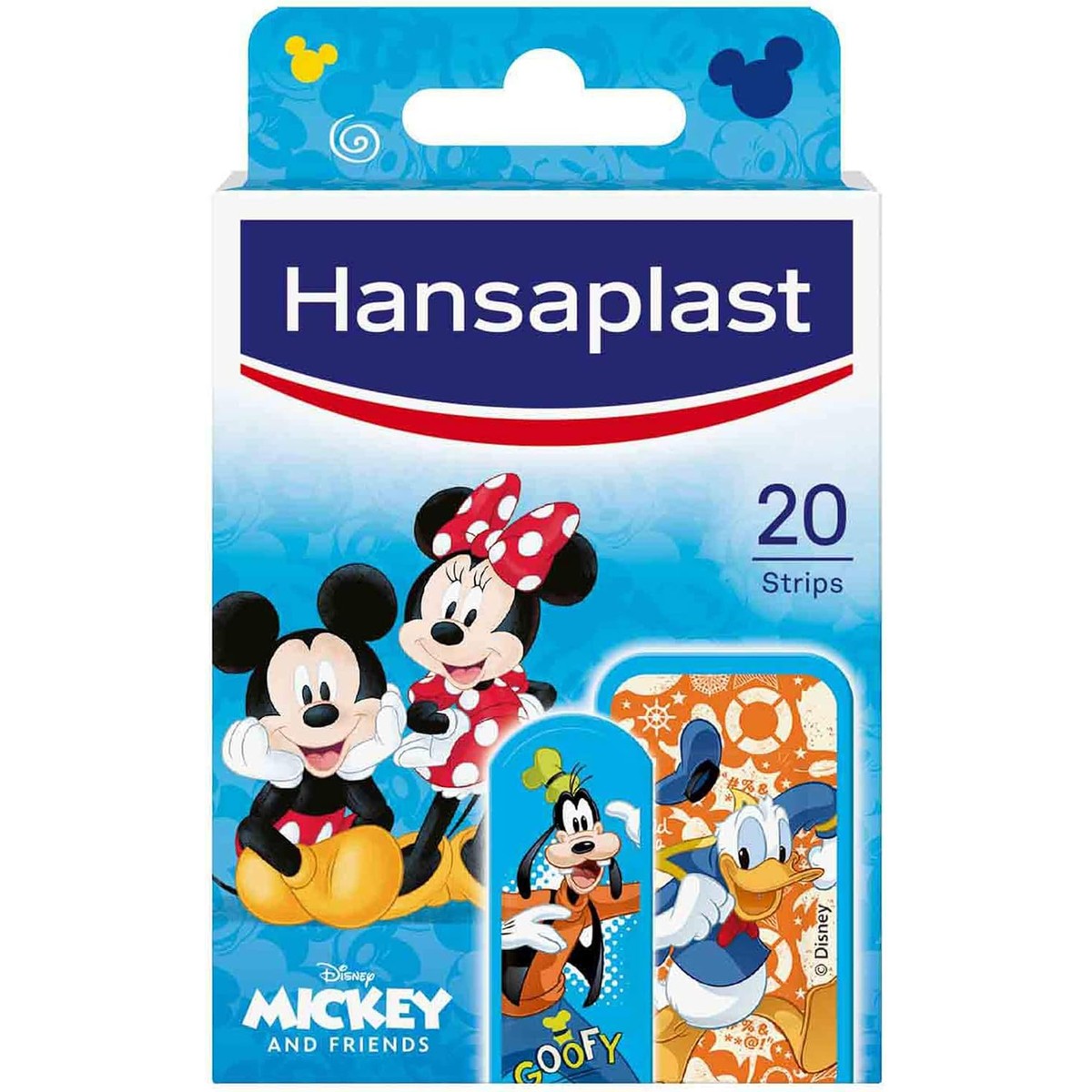 Hansaplast Mickey & zijn vrienden kinderpleisters 20 strips – Beiersdorf