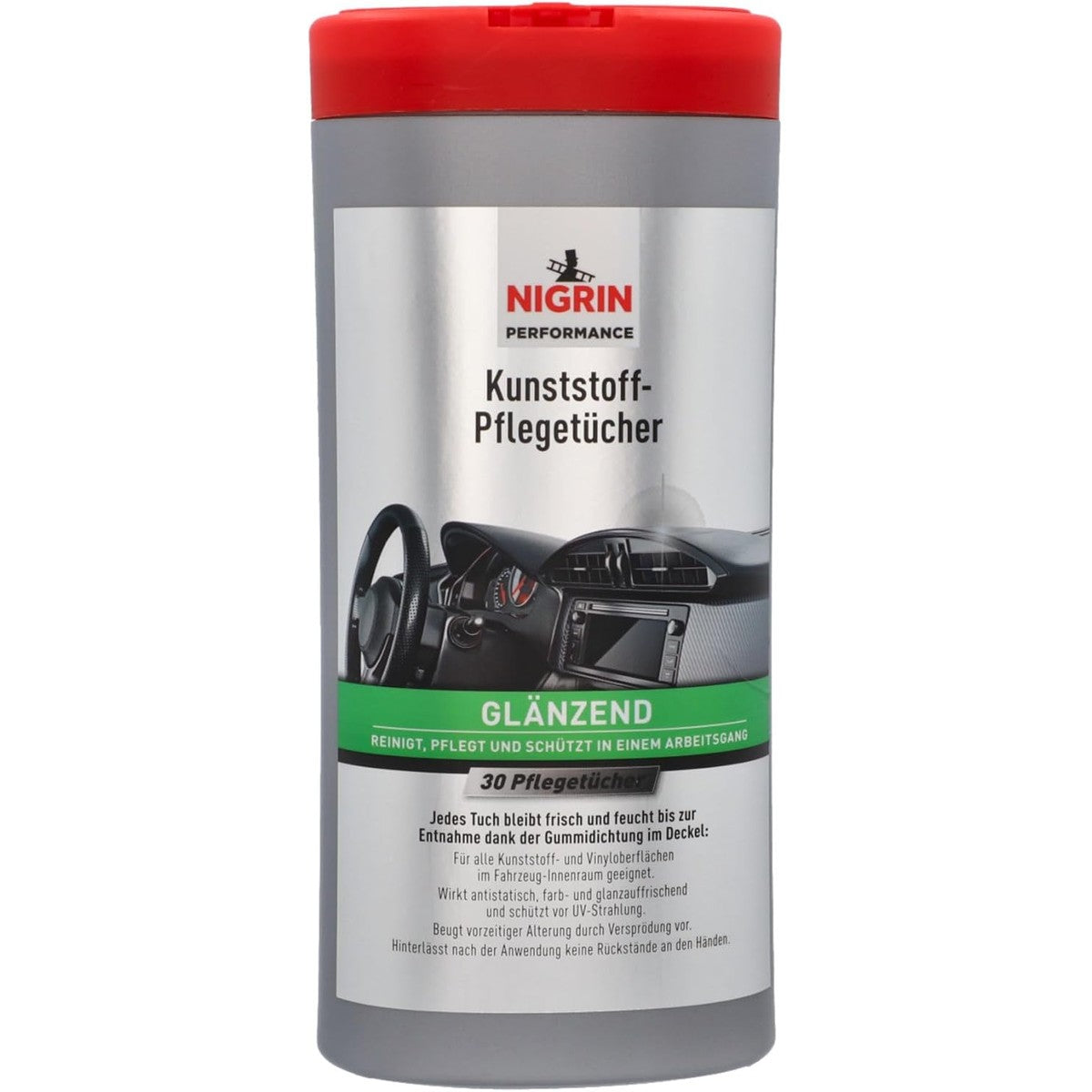 NIGRIN Kunststof verzorgingsdoeken glanzend