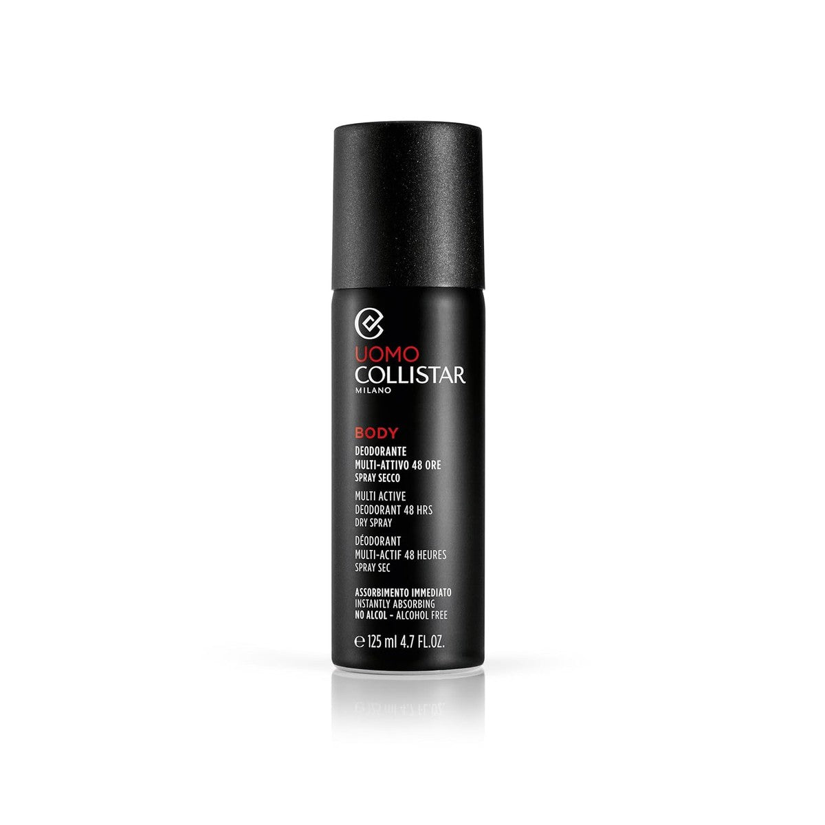 Collistar Deodorant voor Heren Droge Multi-Actieve Spray 125 ml
