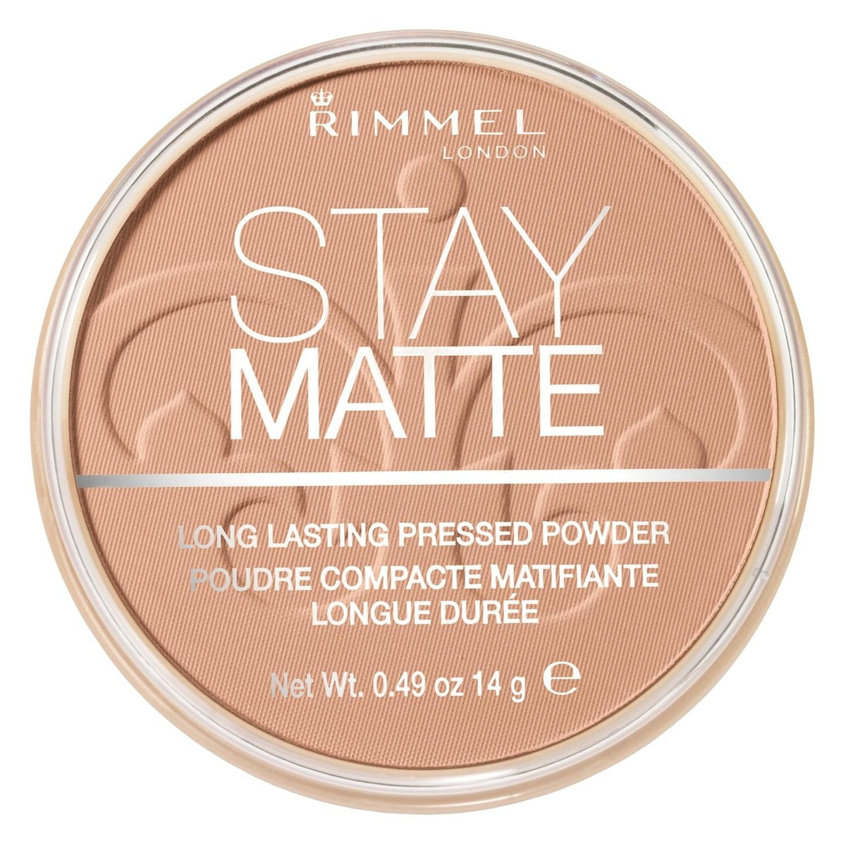 Rimmel London Stay Matte Poeder 010 Warm Honey 14 g