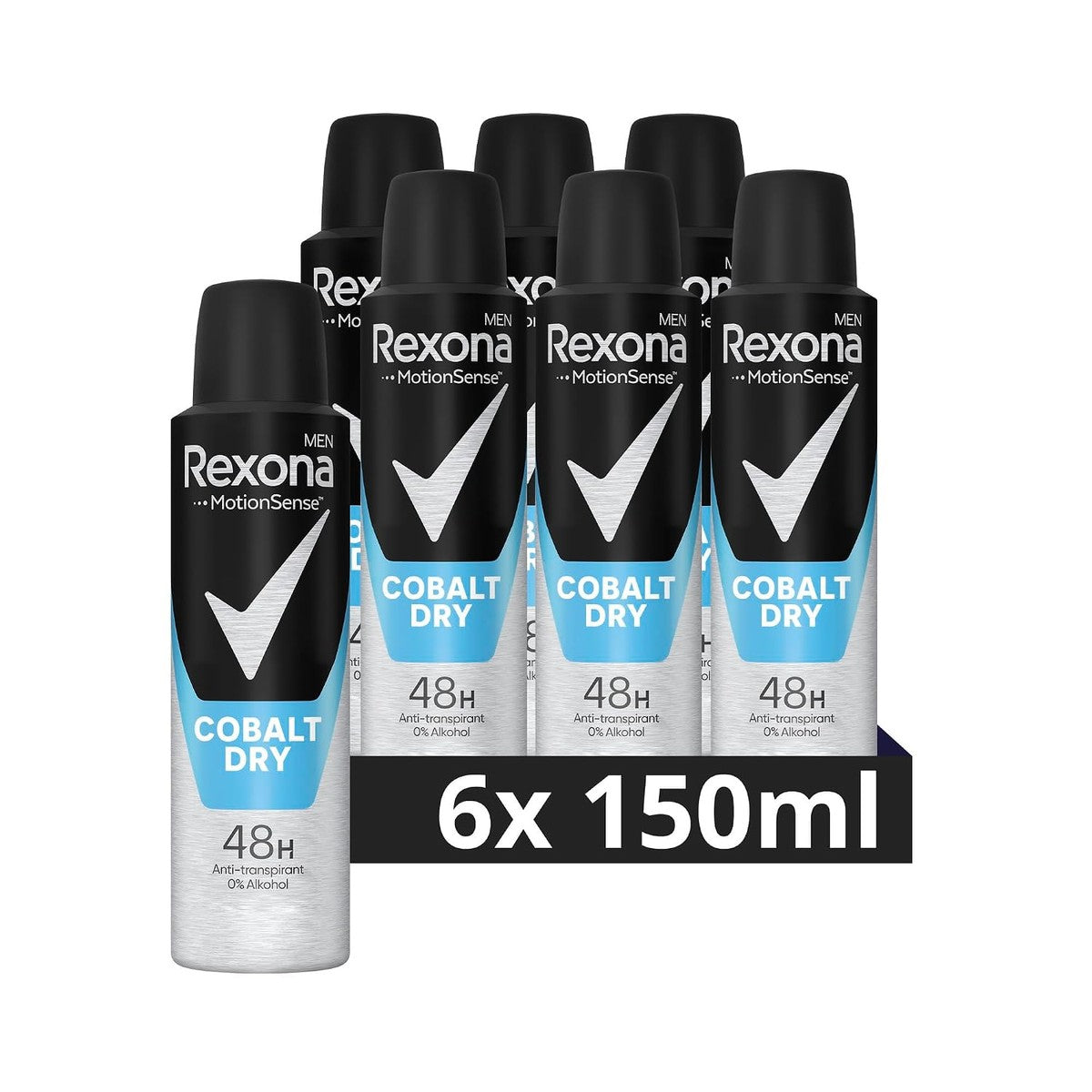 Rexona Men Anti-Transpirant Spray Cobalt Dry – Rexona