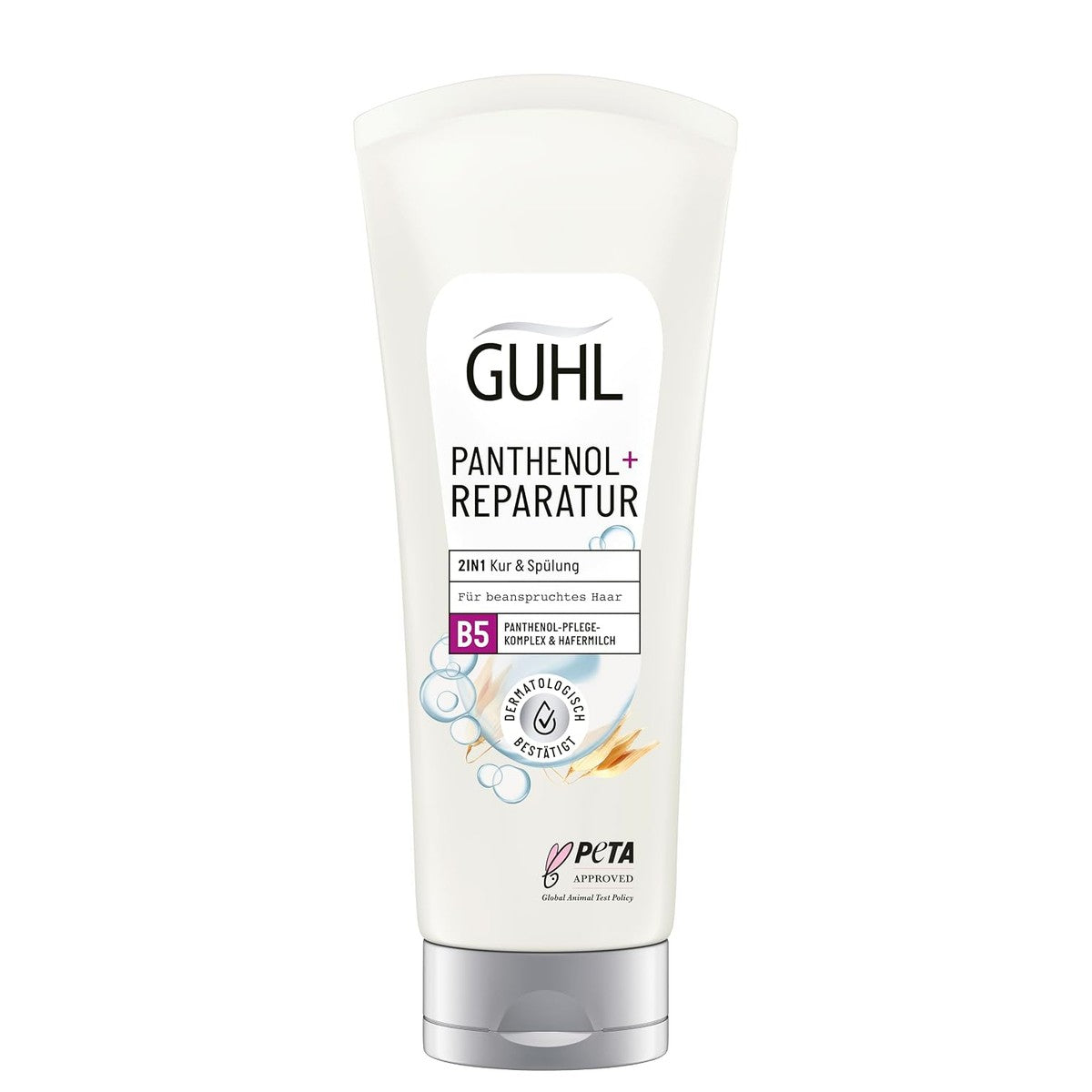 Guhl Panthenol + reparatie 2-in-1 kuur & spoeling 200 ml – Guhl