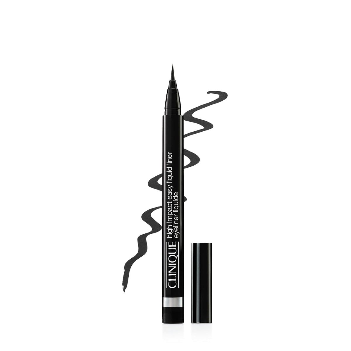 Clinique High Impact™ Easy Liquid Eyeliner | wasserfester Eyeliner in praktischer Stiftform | wischfest + langanhaltend + sicher für empfindliche Augen