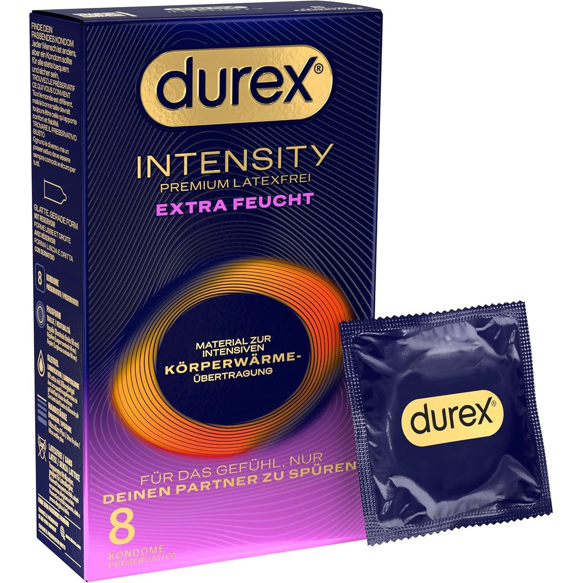 Durex Intensity Extra vochtige condooms ultradun 8 stuks – Durex