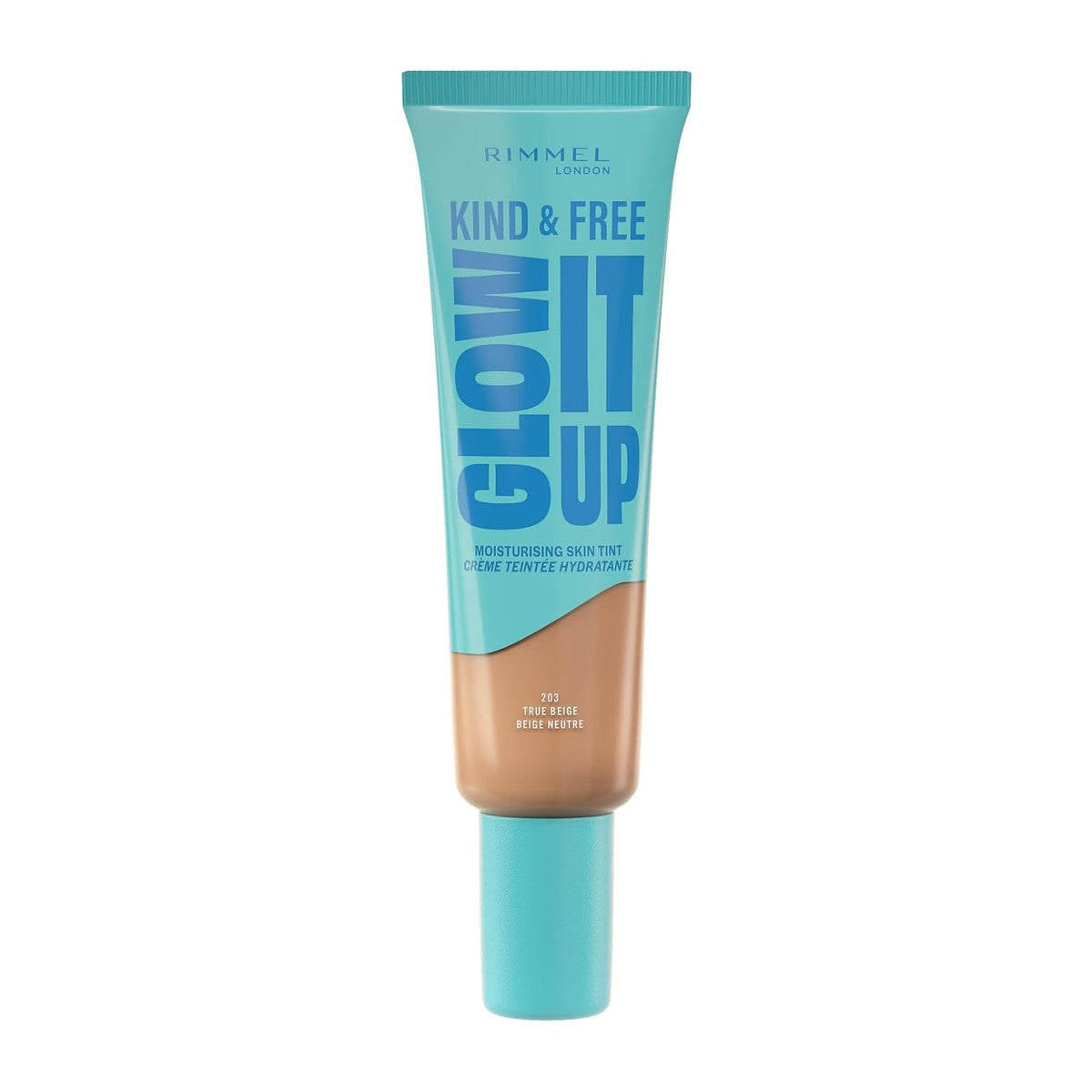 Rimmel London Kind & Free Glow It Up 203 True Beige 30 ml