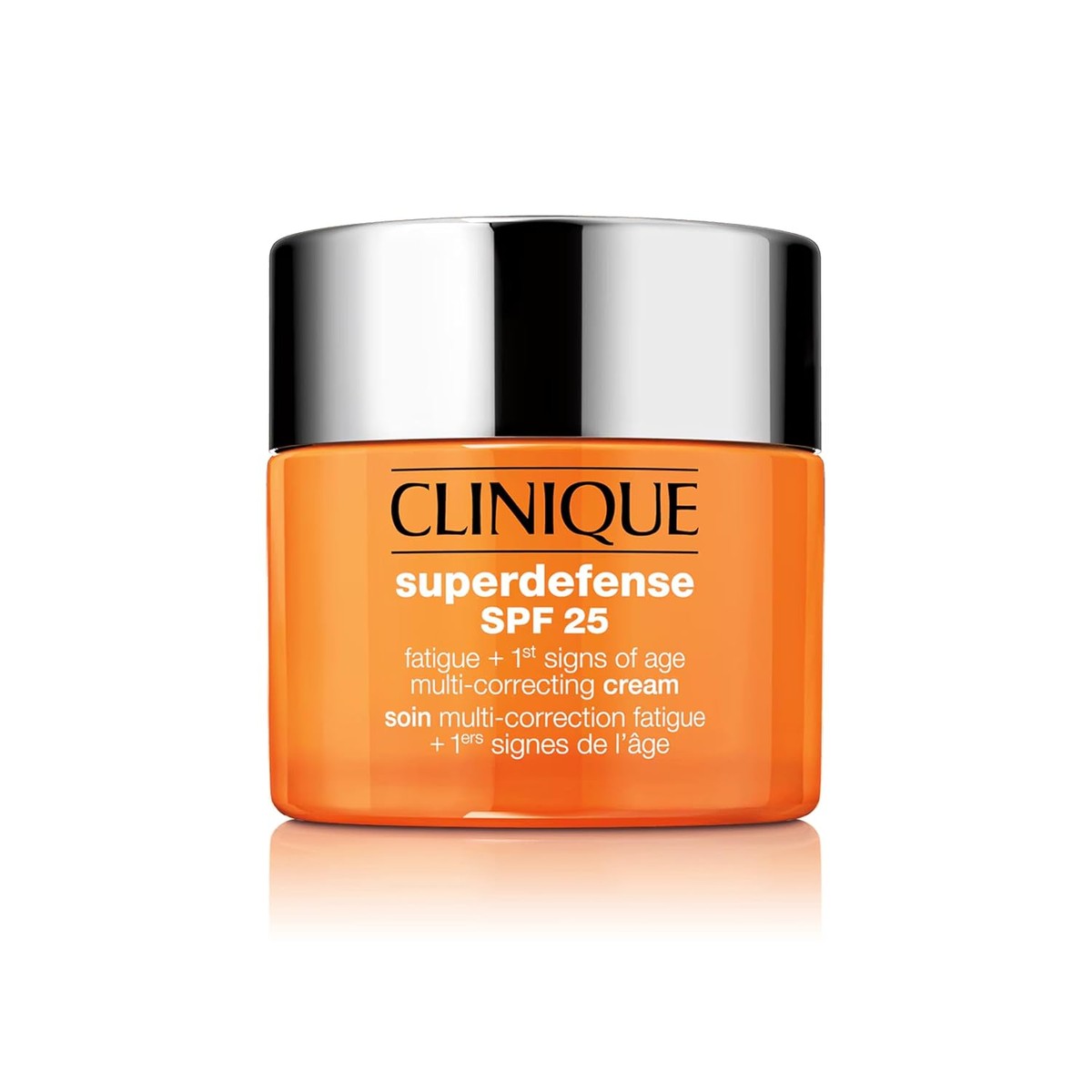 Clinique Superdefense™ Broad Spectrum SPF 25 Fatigue + 1st Signs Of Age Multi-Correcting Cream | Erfrischende, seidige Tagescreme mit Lichtschutzfaktor | belebend + feuchtigkeitsbeständig