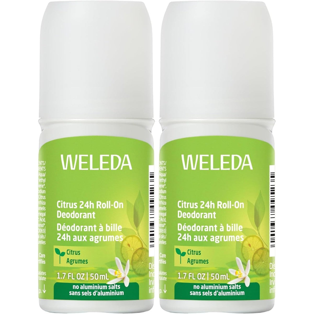 Weleda Bio Citrus 24h Deodorant Roll-on 50 ml