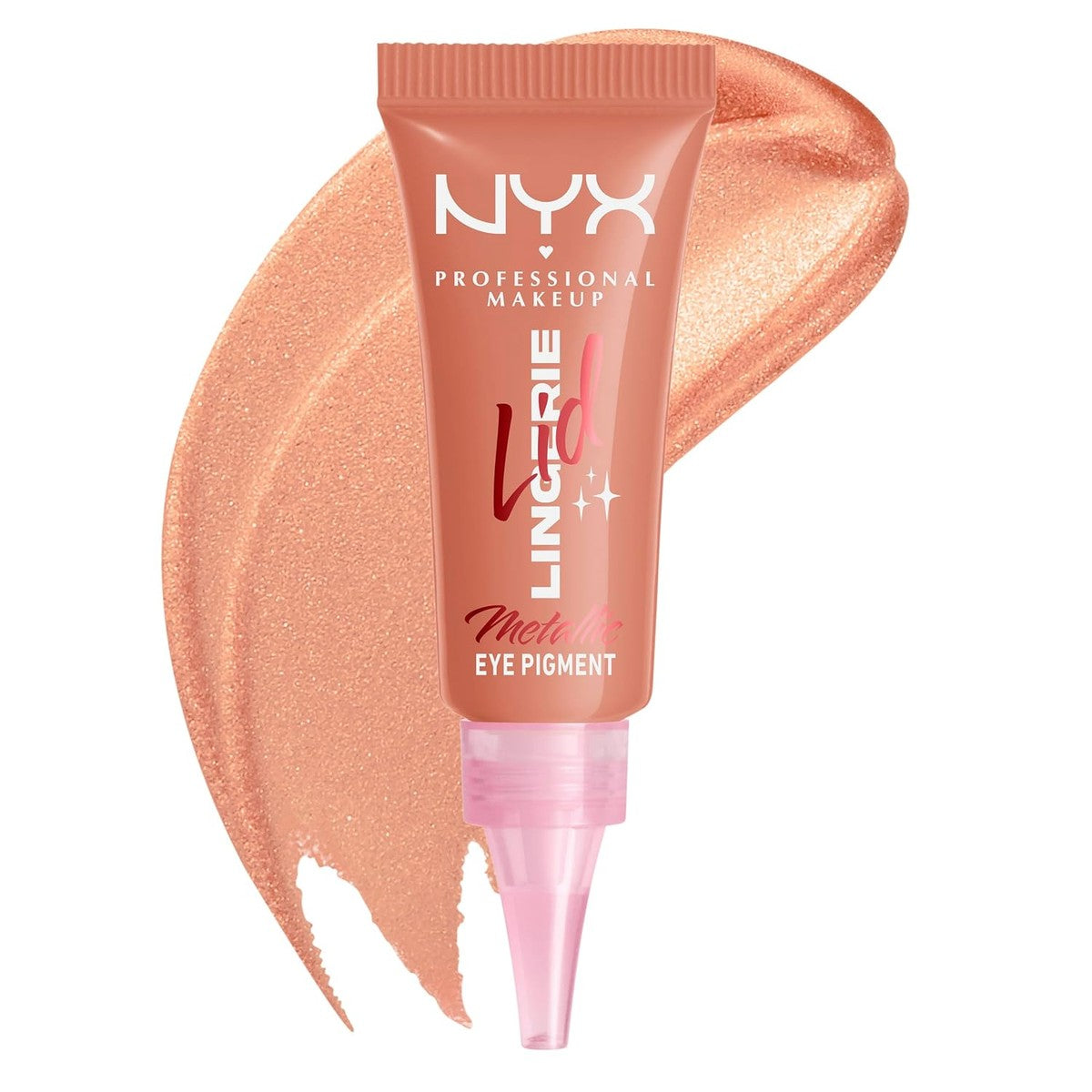 Lid Lingerie Cream Eye Pigment, tot 24 uur houdbaar, Gold String 05 | Oogschaduw in crème, intensieve kleur, tot 24 uur houdbaarheid, lid-lingerie, Gold String – NYX PROFESSIONAL MAKEUP
