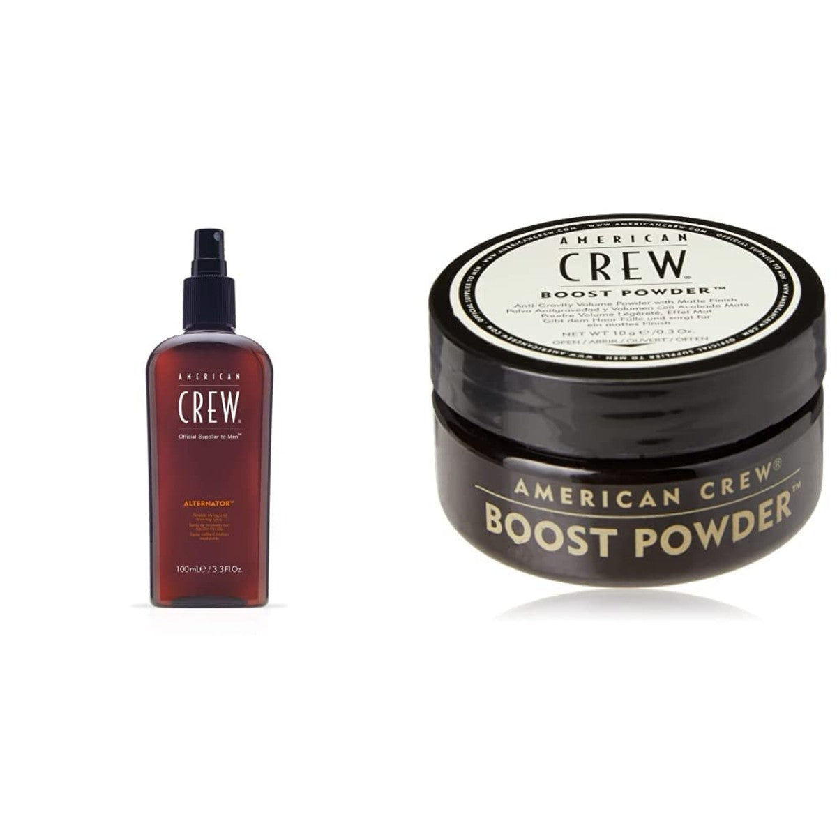 American Crew Classic Alternator Finishing Spray 100 ml & Boost Powder 10 g