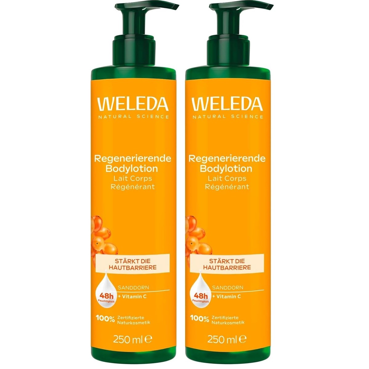 Weleda Bio Regenererende Bodylotion Duindoorn 250 ml