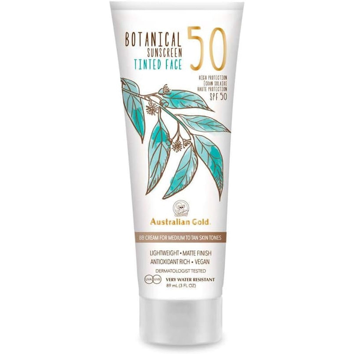 Australian Gold Botanical SPF 50 Medium Faces 89 ml – Australian Gold