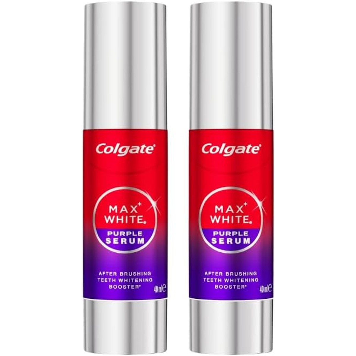 Colgate Max White Purple Serum 2 x 40 ml – Colgate