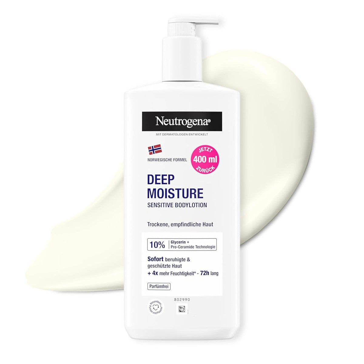 Neutrogena Noorse formule Deep Moisture Sensitive Bodylotion 400 ml – Neutrogena