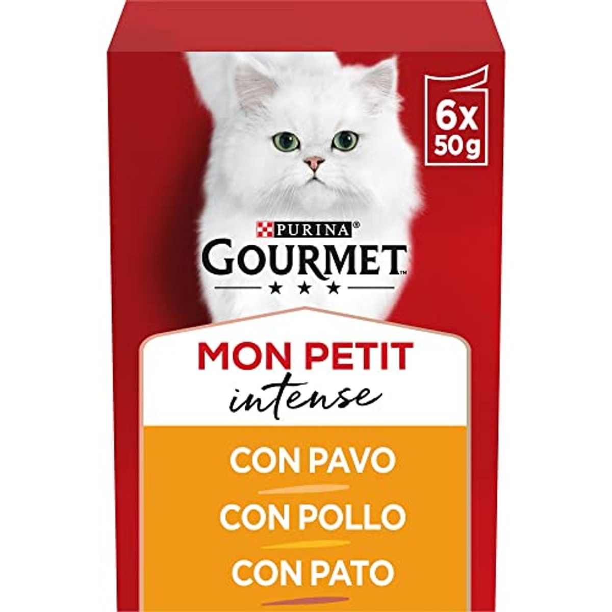 Purina Gourmet Mon Petit natvoer kattenvoer 8 x 6 x 50 g
