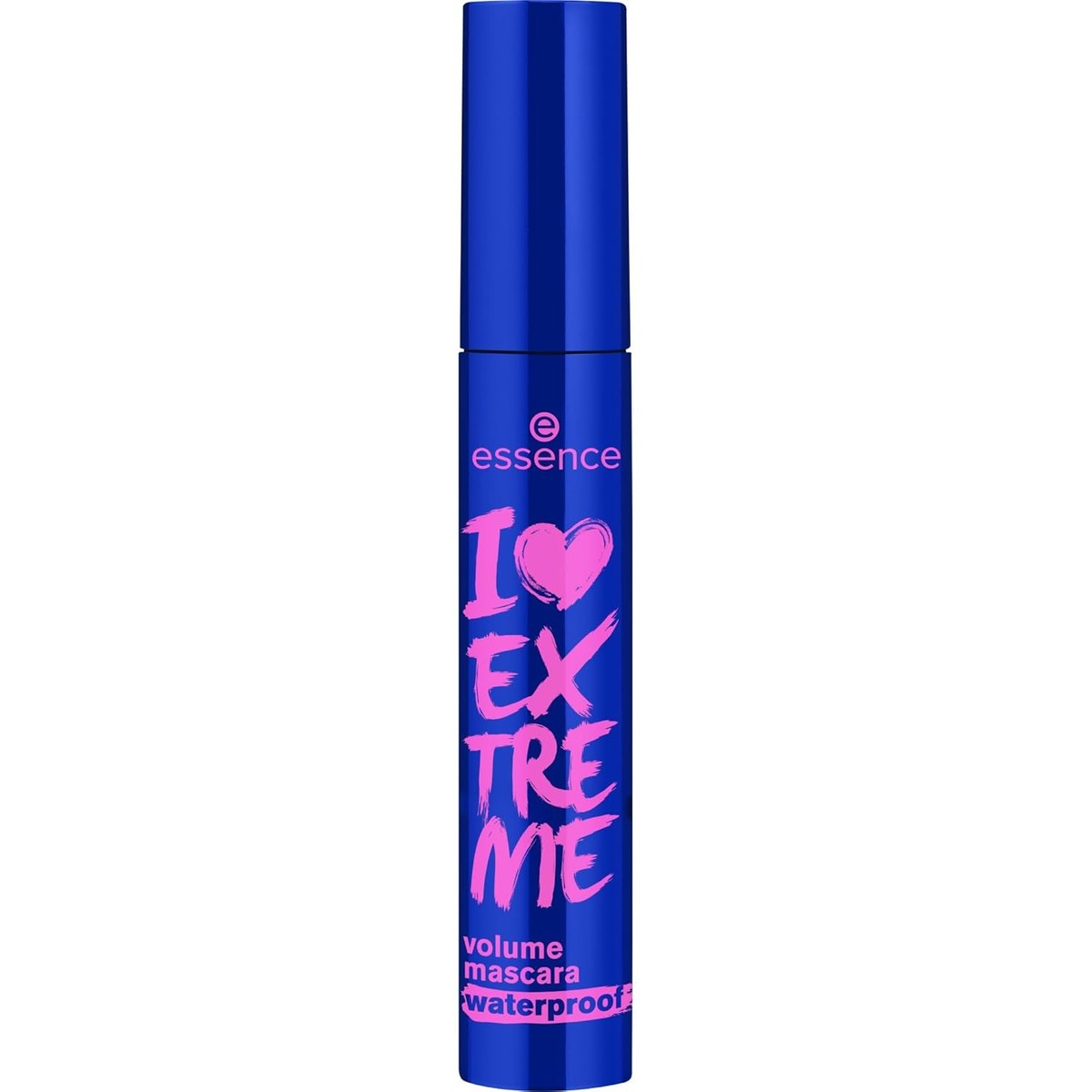 essence I LOVE EXTREME volume mascara waterdicht, zwart, langhoudend, volumegevend, zwaaigevend, intensief, veganistisch, waterbestendig, zonder microplastic deeltjes, nanodeeltjes vrij, per stuk – Essence Cosmetics