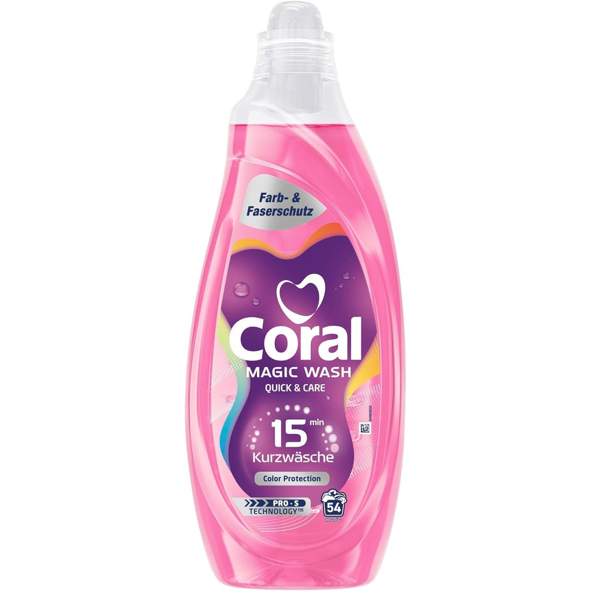 Coral Magic Wash Quick & Care wasmiddel Color Protection 54 WL – Coral