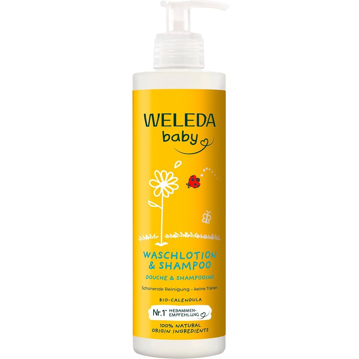 Weleda Bio Calendula Baby XL Waslotion & Shampoo
