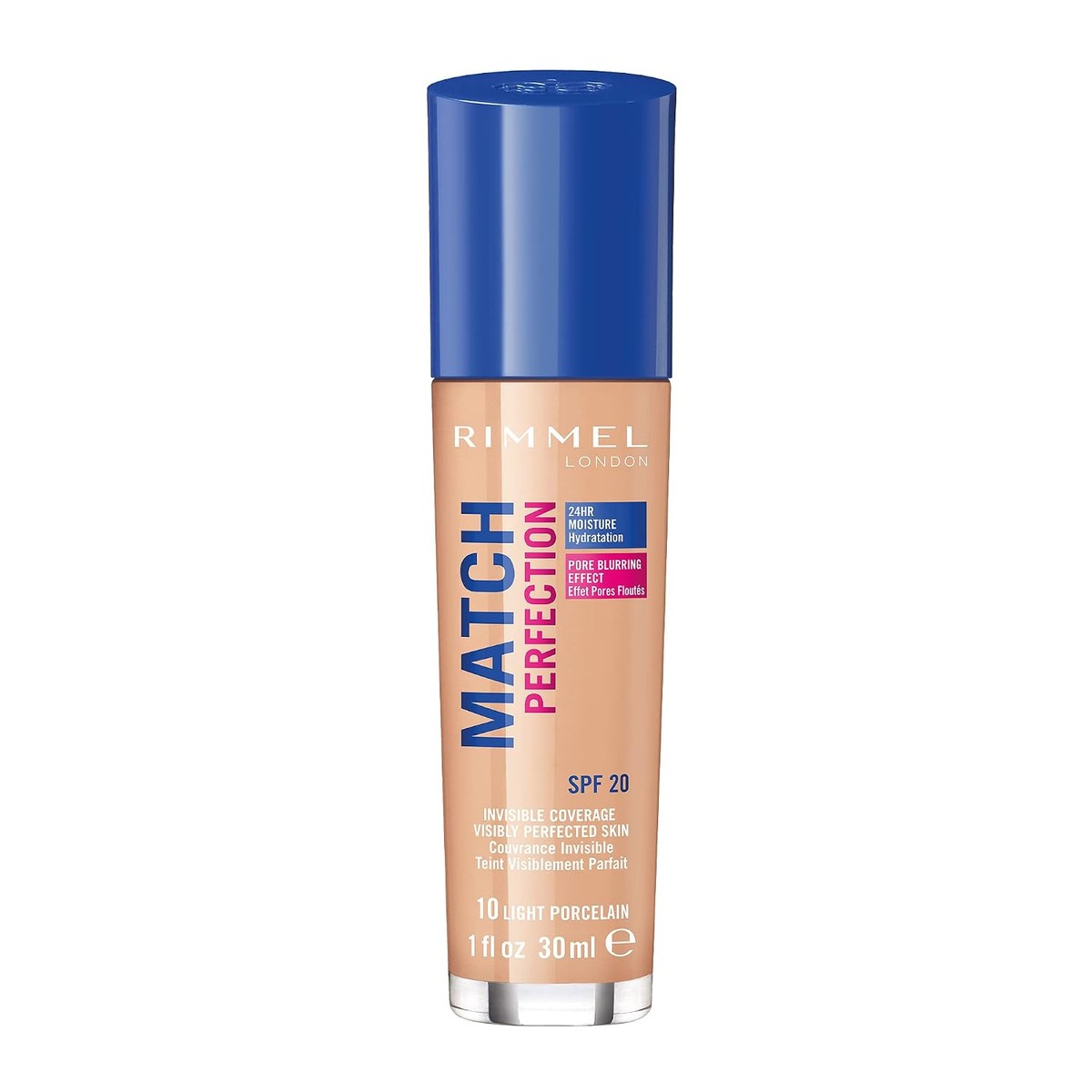 Rimmel London Match Perfection Foundation 010 light porselein 30 ml