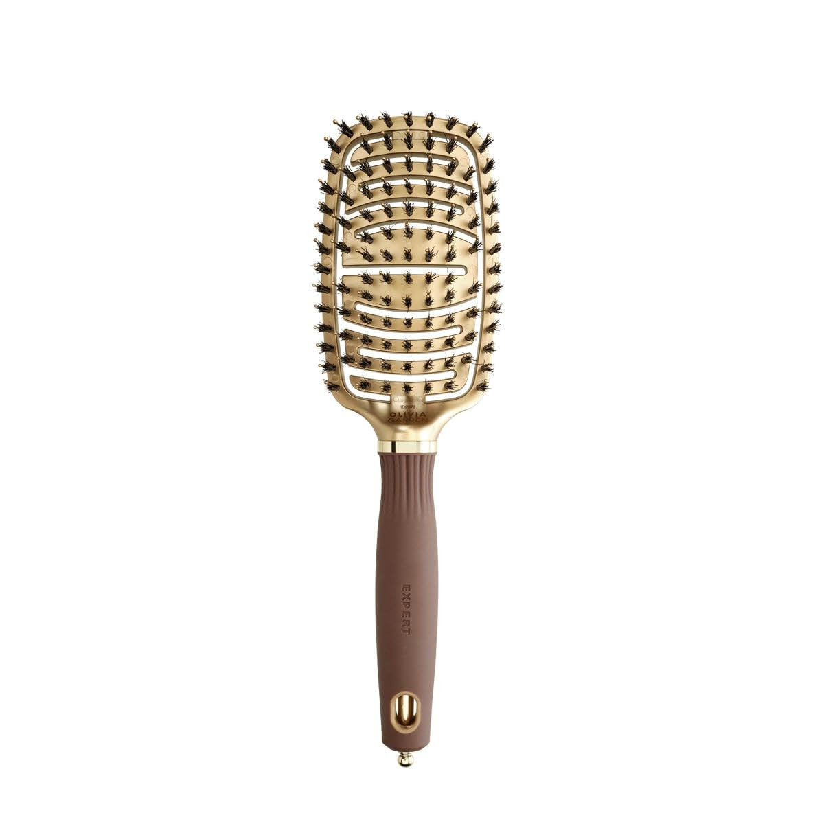 EXPERT CARE FLEX Boar&Nylon Borstels Goud & Bruin
