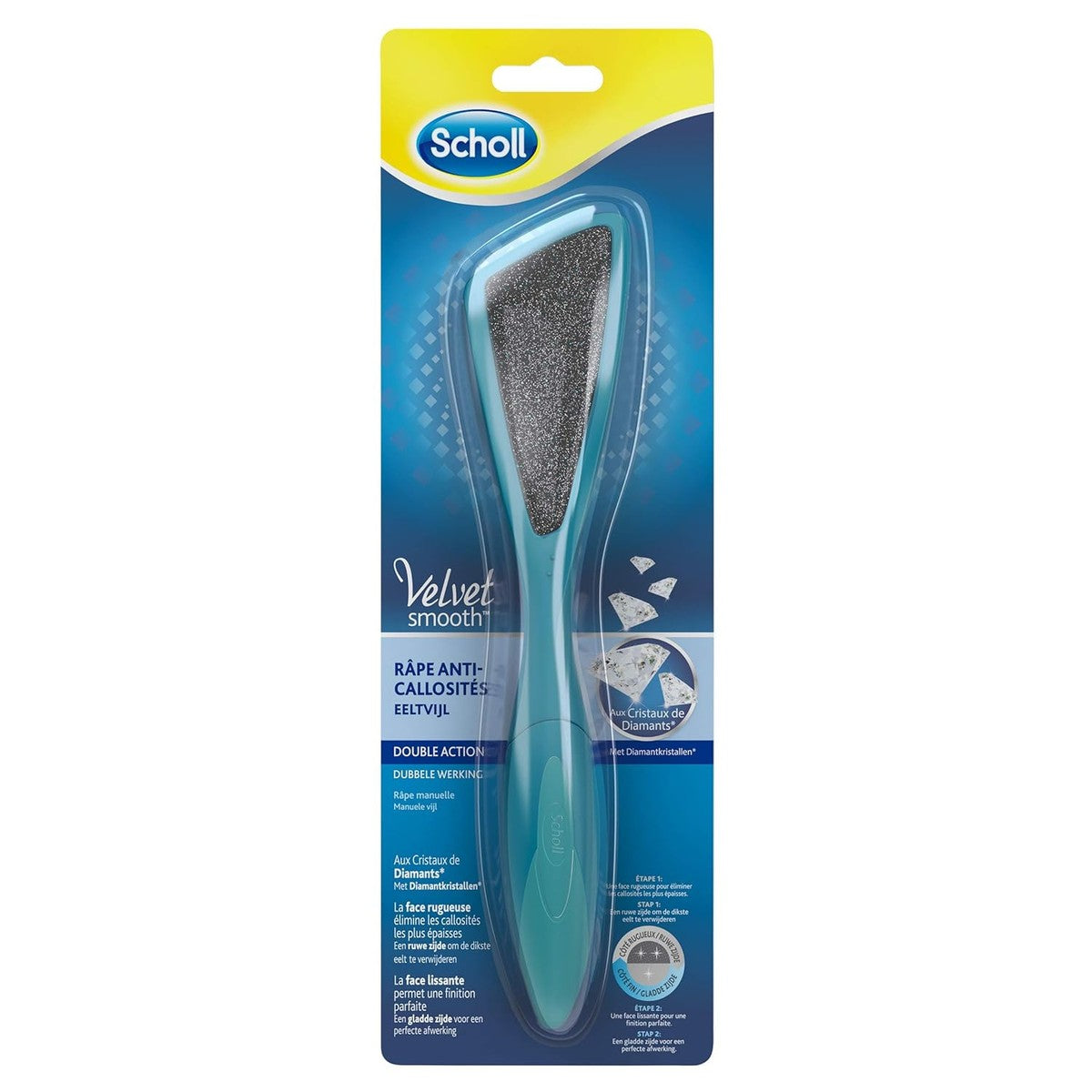 Dr. Scholl's Velvet Smooth Dual Action eeltverwijderaar – Dr. Scholl's