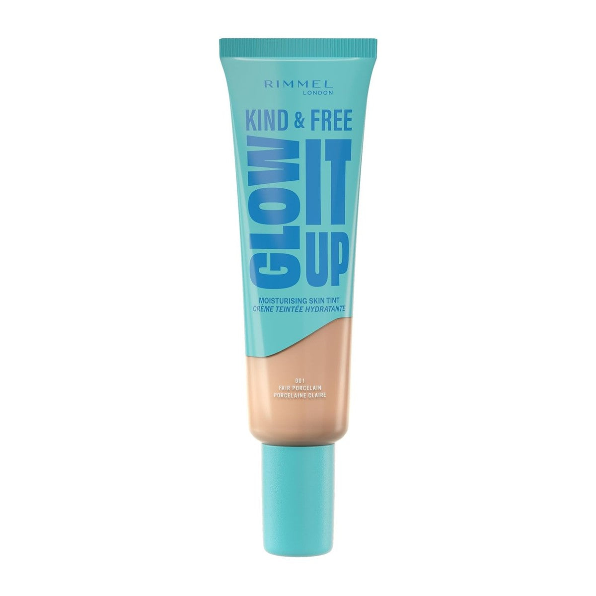 Rimmel London Glow It Up Foundation 001 Fair Porcelain 30 ml