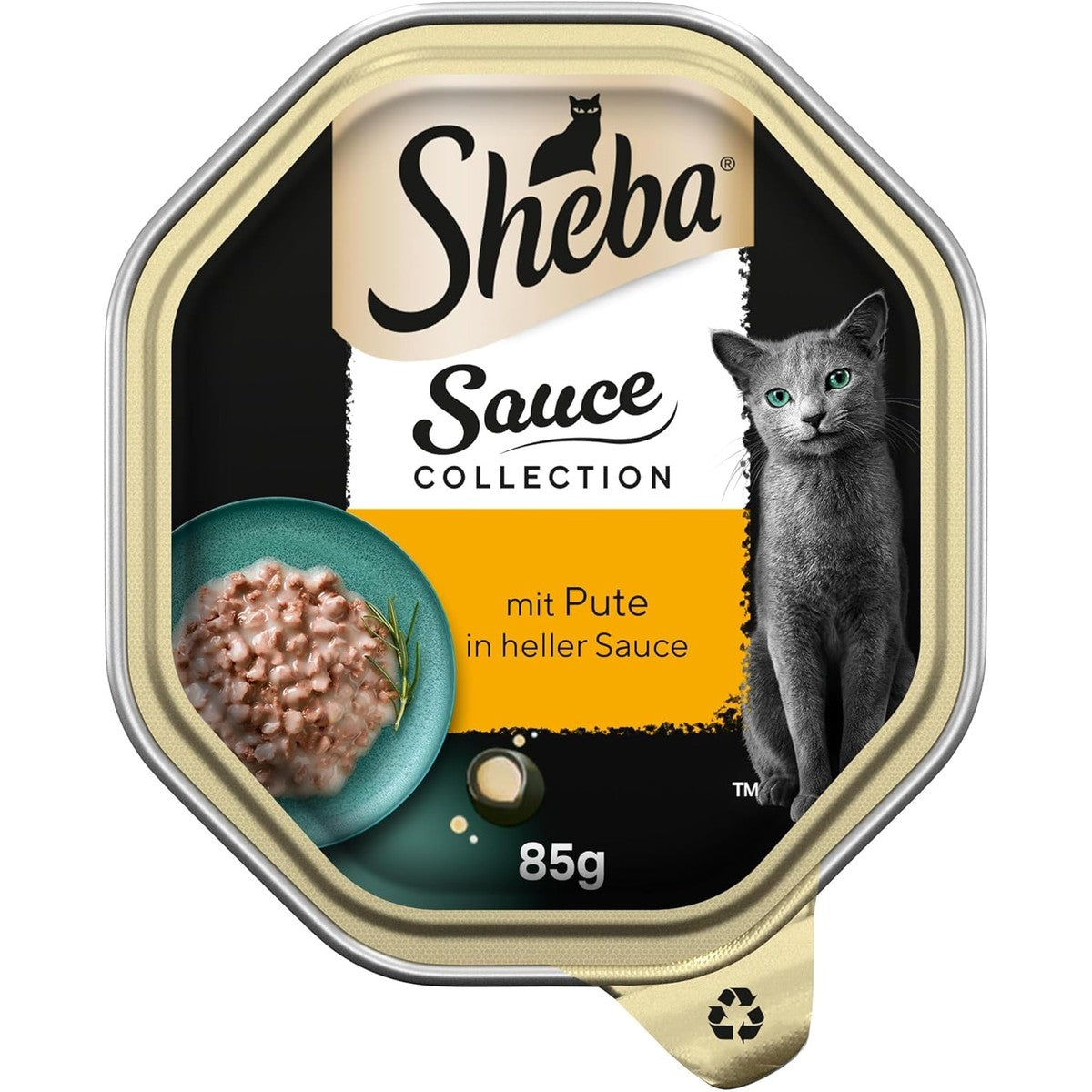 Sheba Sauce Collection natvoer kattenvoer kalkoen 2 x 11 x 85 g