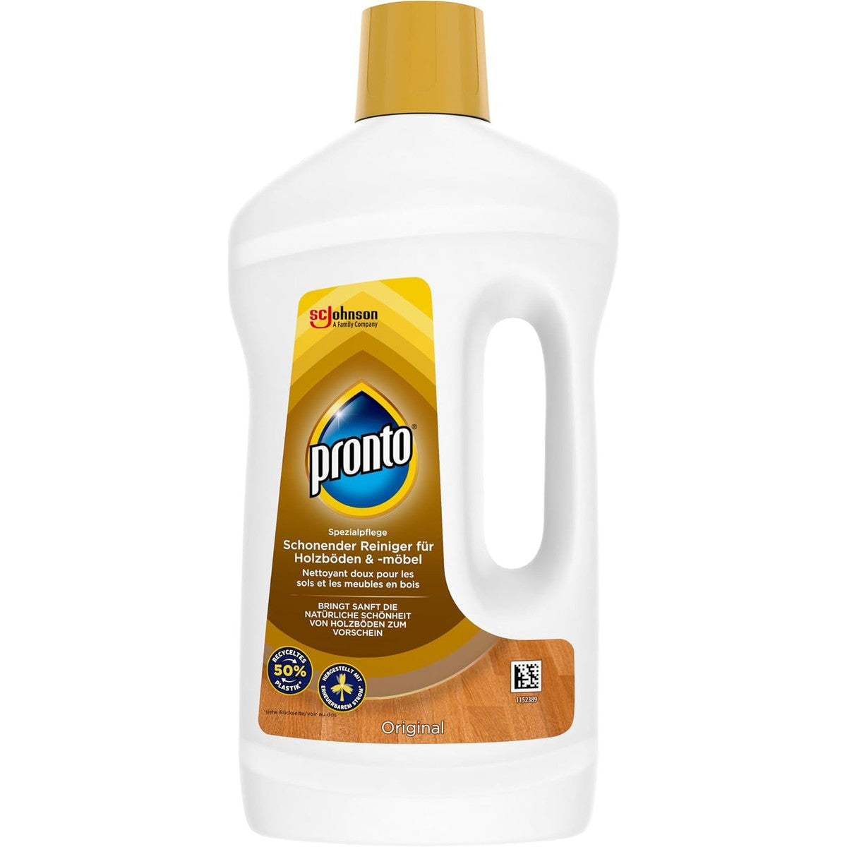 Pronto Zachte vloeibare houtreiniger 750 ml – Pronto