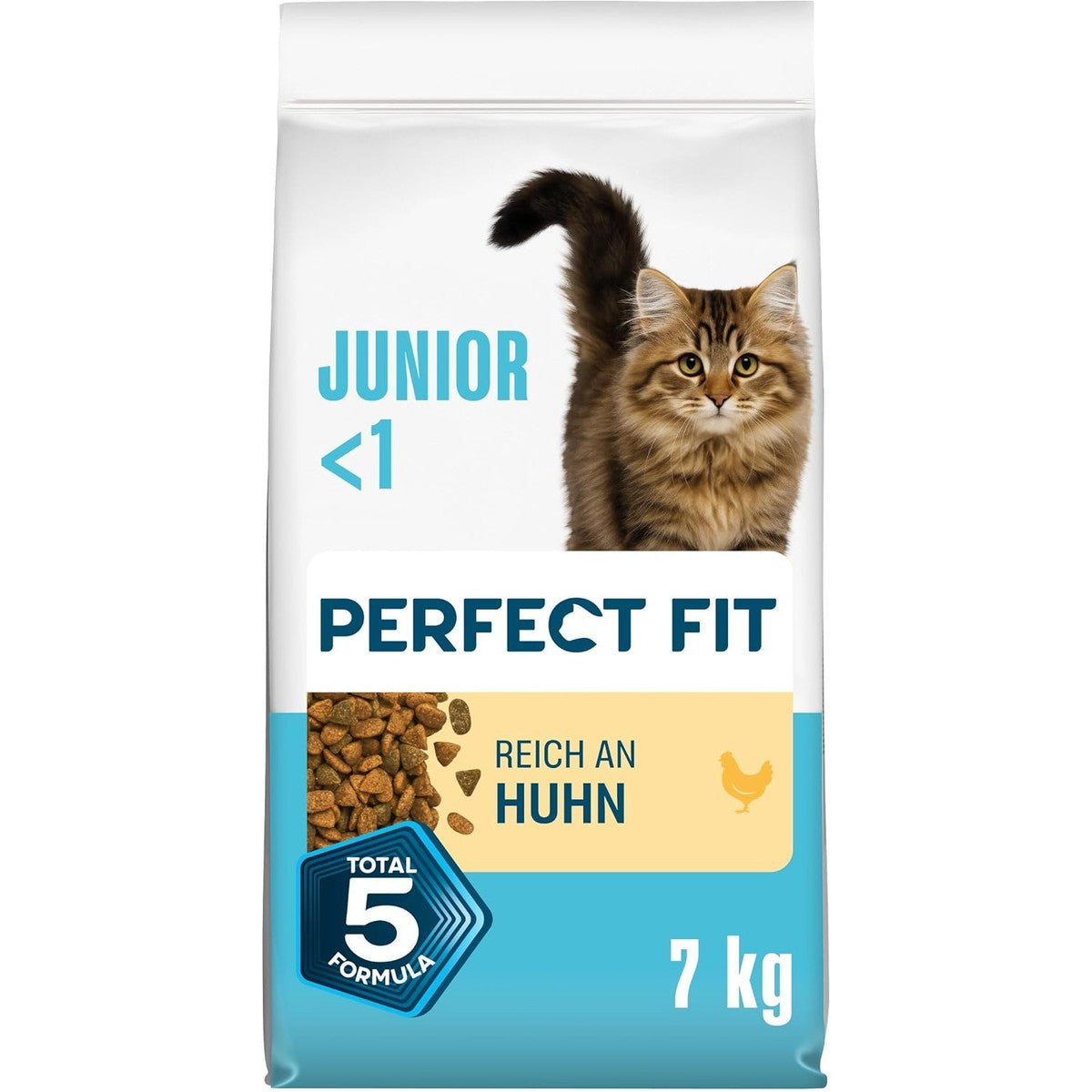 Perfect Fit Junior <1 droogvoer kat kip 7 kg