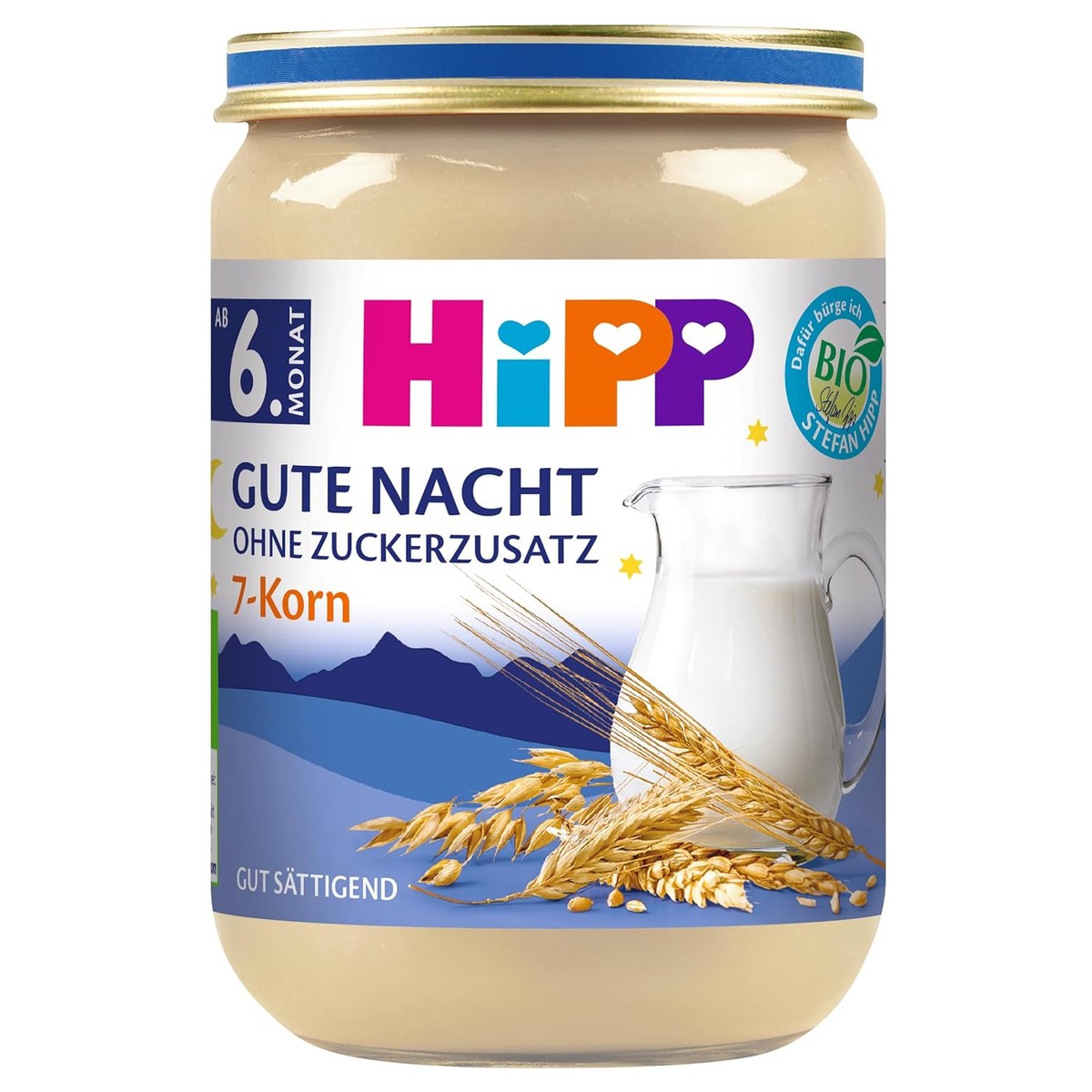 HiPP Goede nacht 7-korrel 6 x 190 g – HiPP