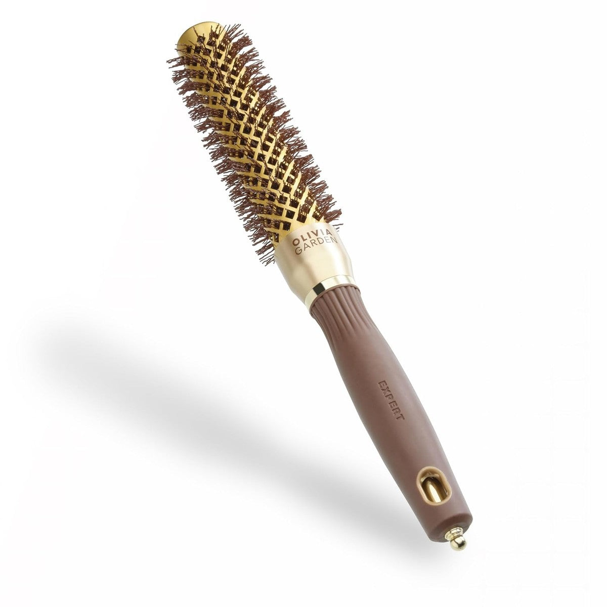 Olivia Garden Expert Blowout Speed Rundbürste aus Keramik mit extra langem Körper für 25% schnelleres Styling