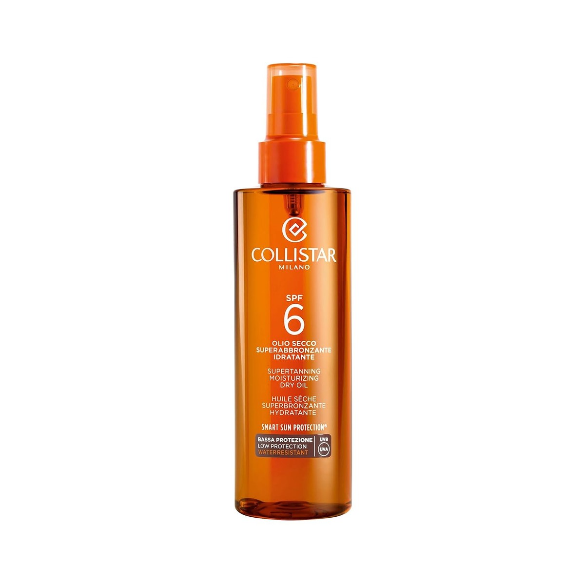 Collistar Vochtinbrengend Superbruiningsdroog SPF 6 Spuitolie 200 ml
