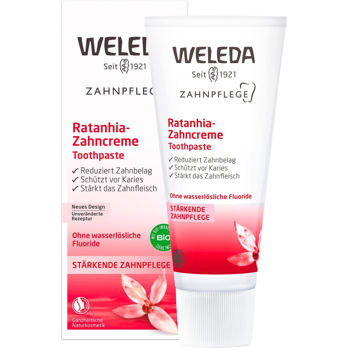 Weleda Rathania Tandpasta zonder Fluoride 75 ml